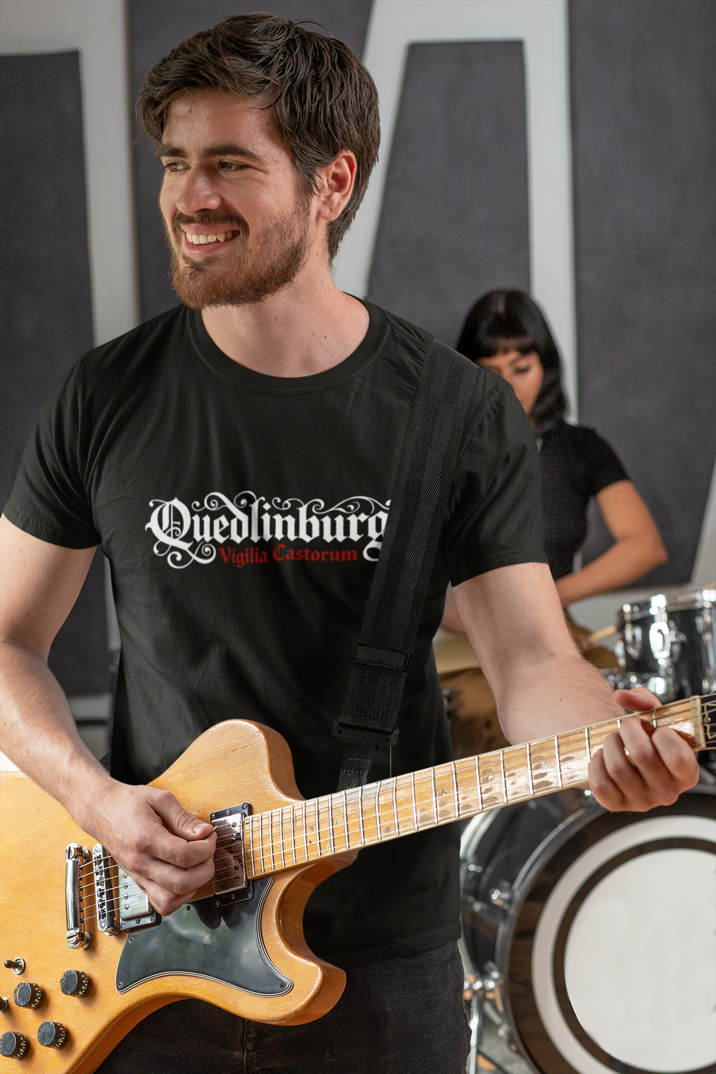 Quedlinburg - Vigila Castorum - Casual Wear, Gift for Friends, Everyday Style, Unique Statement Top, Versatile Layering Piece