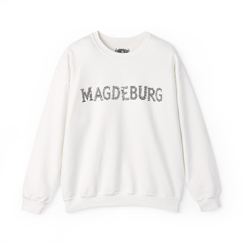Magdeburg: Front-/Backprint, Unisex Sweatshirt **Grimwater-Edition**