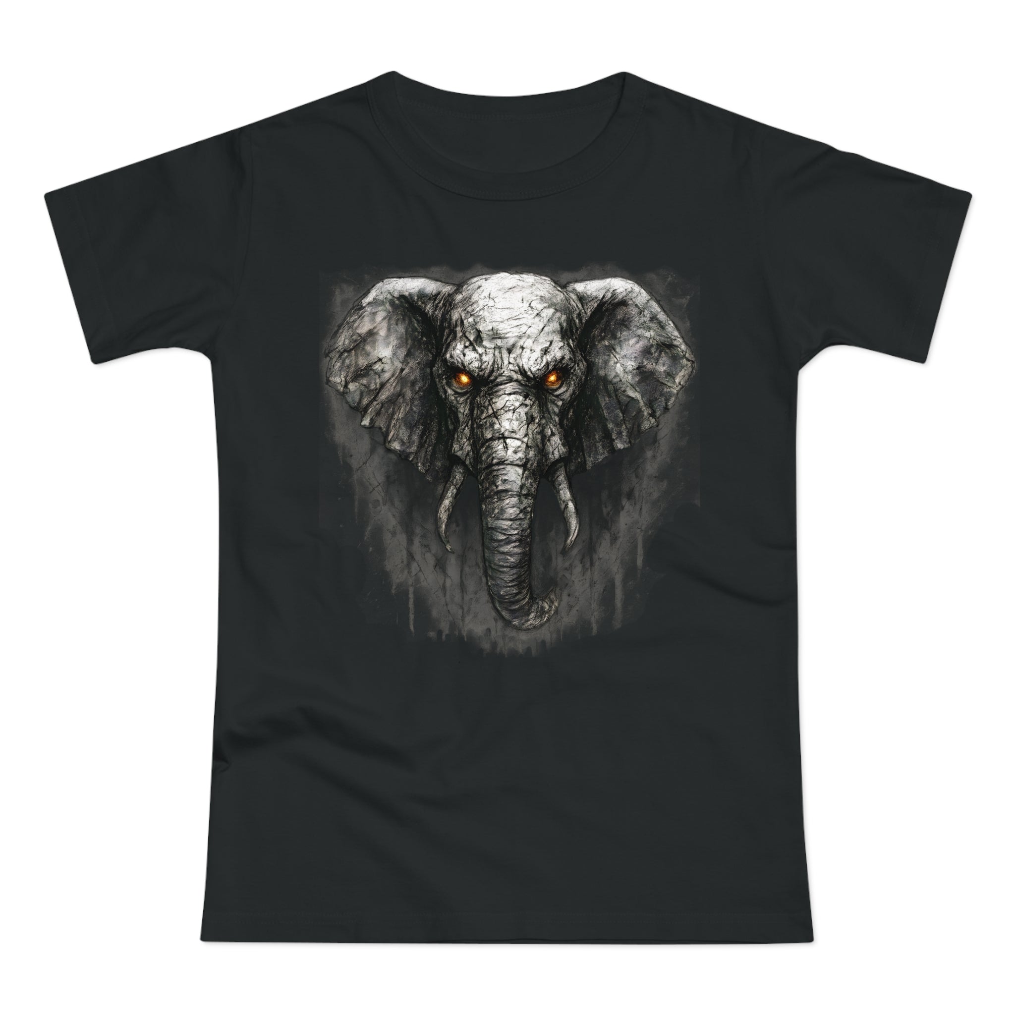 Elefant: Frontprint, Women's T-Shirt - Animal-Collection