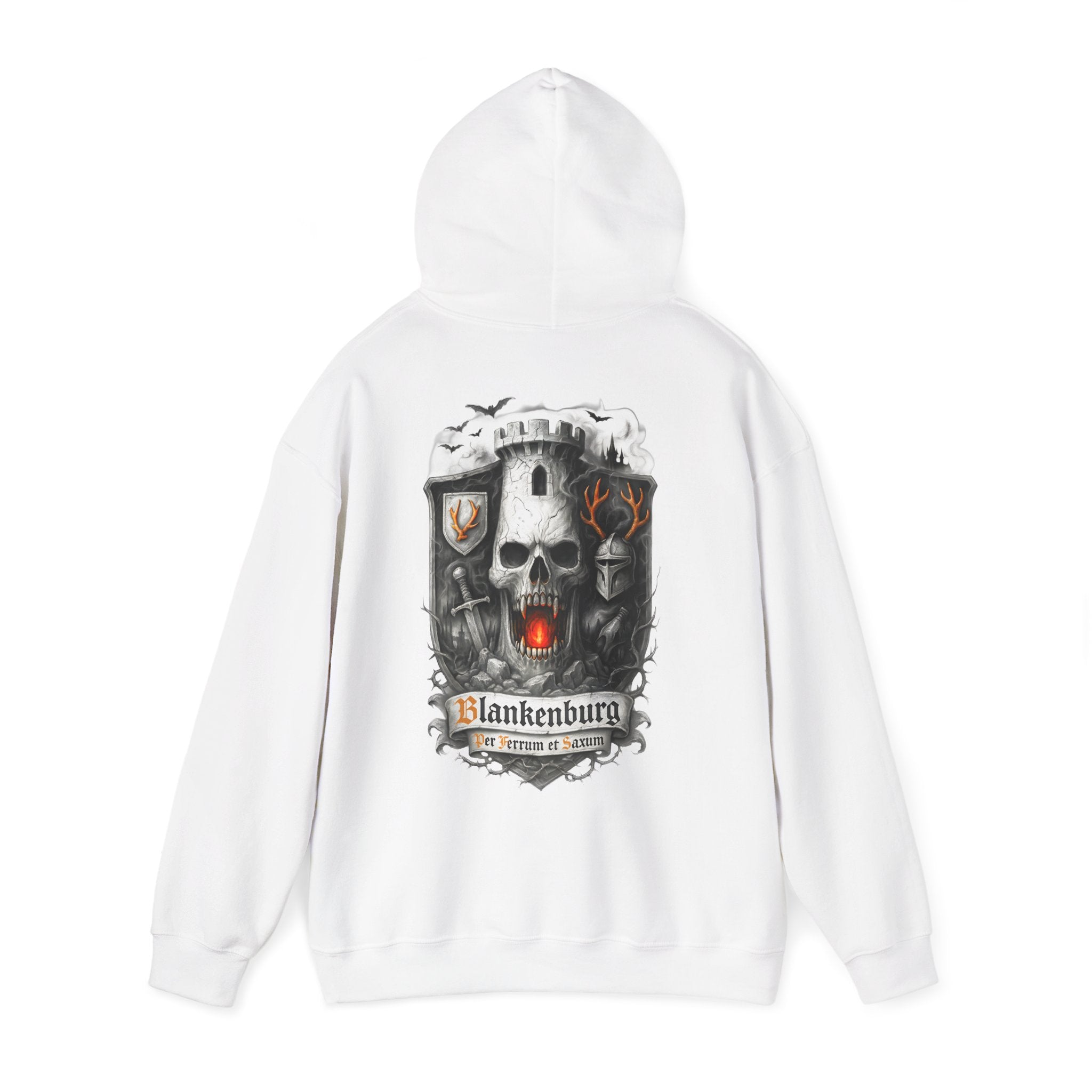 Blankenburg: Front-/Backprint Unisex Hoodie **Grimwater-Edition**