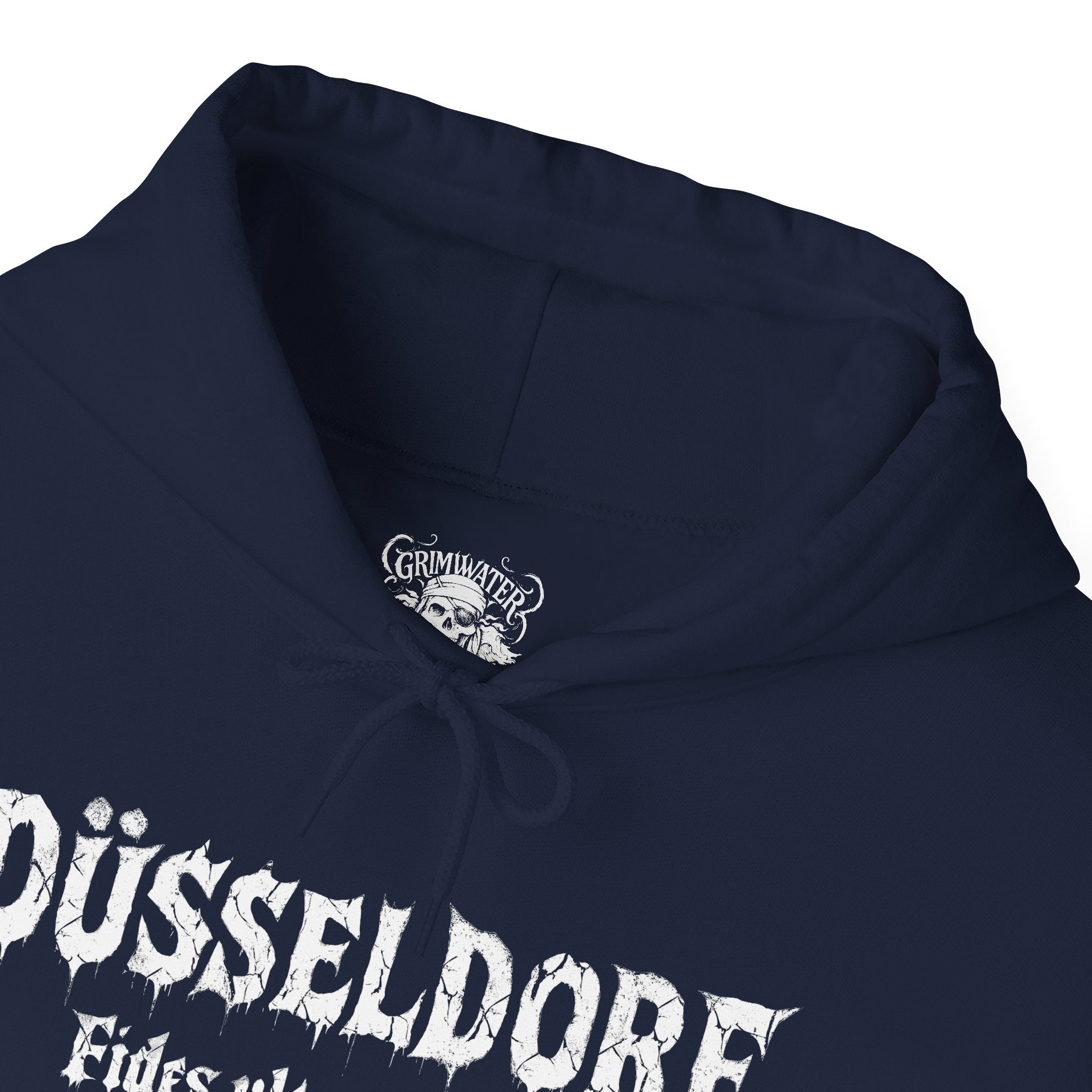 Düsseldorf Front-/Backprint - Fides ultra mortem!  Leo, Anchor, Fides: Grimwater-Edition - Hoodie
