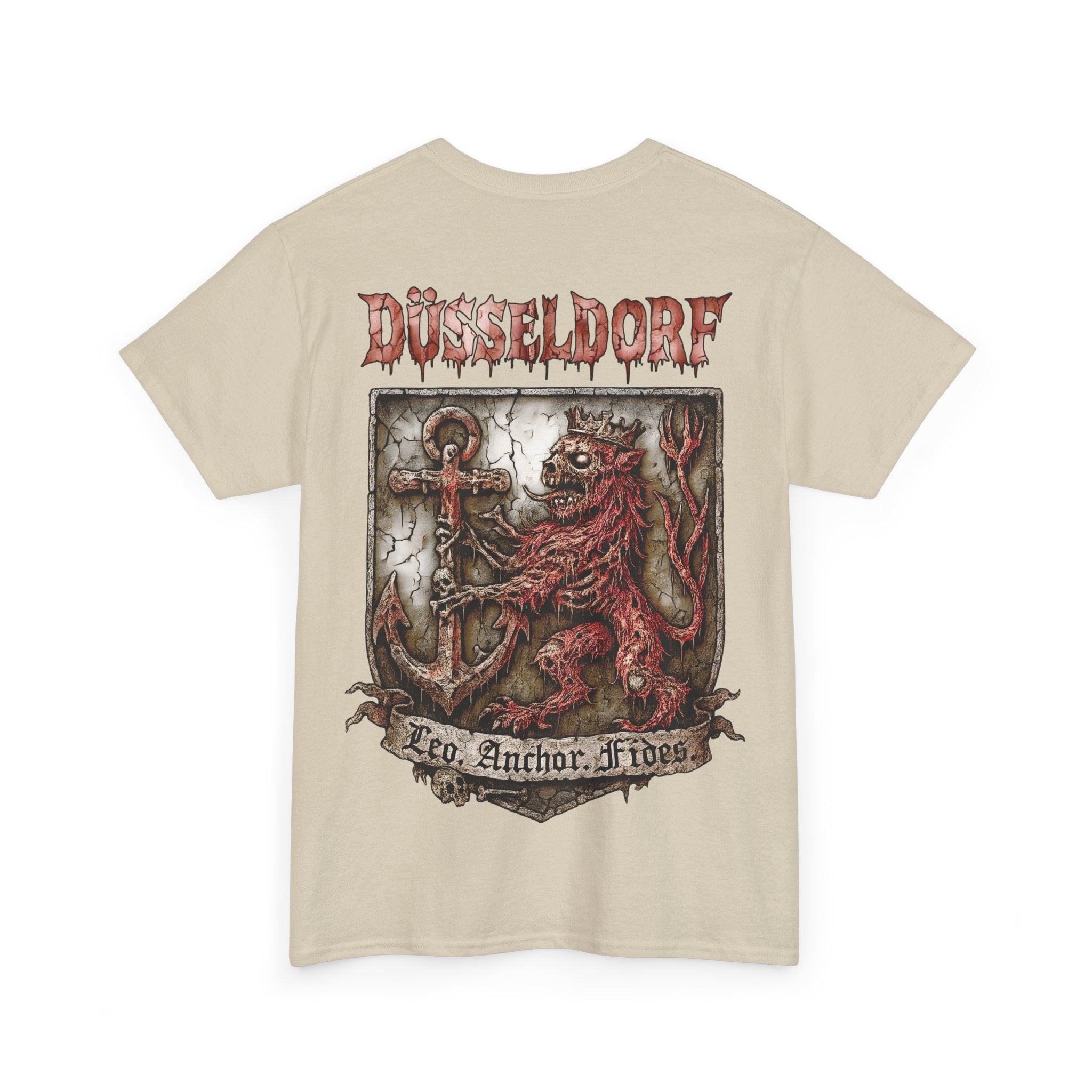 Düsseldorf: Front-/Backprint, Unisex T-Shirt **Grimwater Edition**