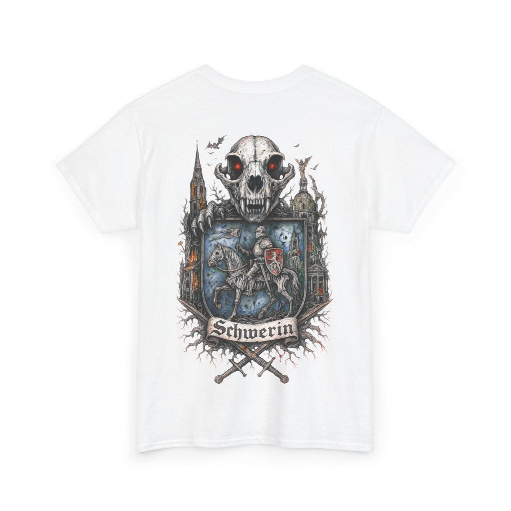 Schwerin: Front-/Backprint, Unisex T-Shirt **Grimwater-Edition**