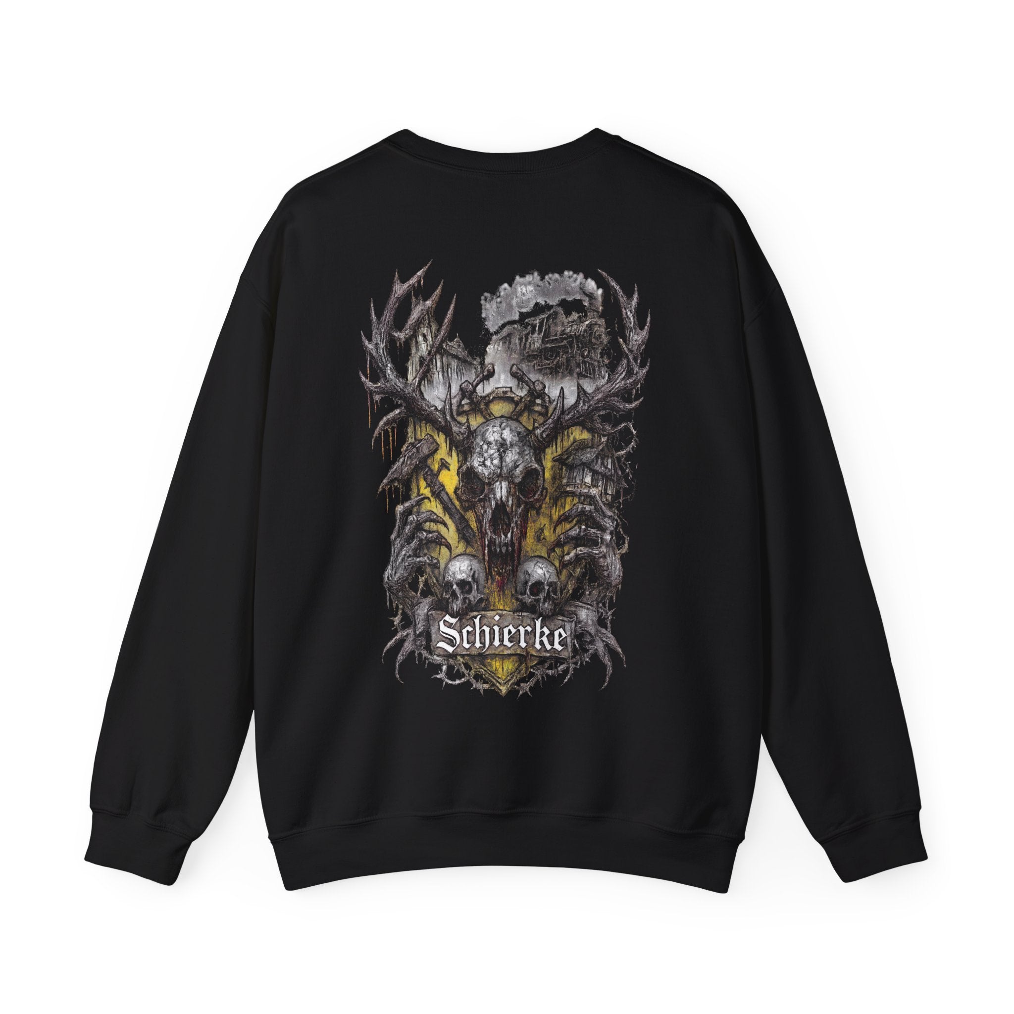 Schierke: Front-/Backprint, Unisex Sweatshirt **Grimwater-Edition**