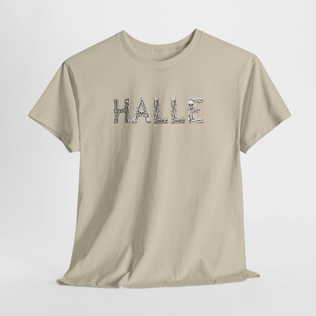 Halle: Front-/Backprint, Unisex T-Shirt **Grimwater-Edition**