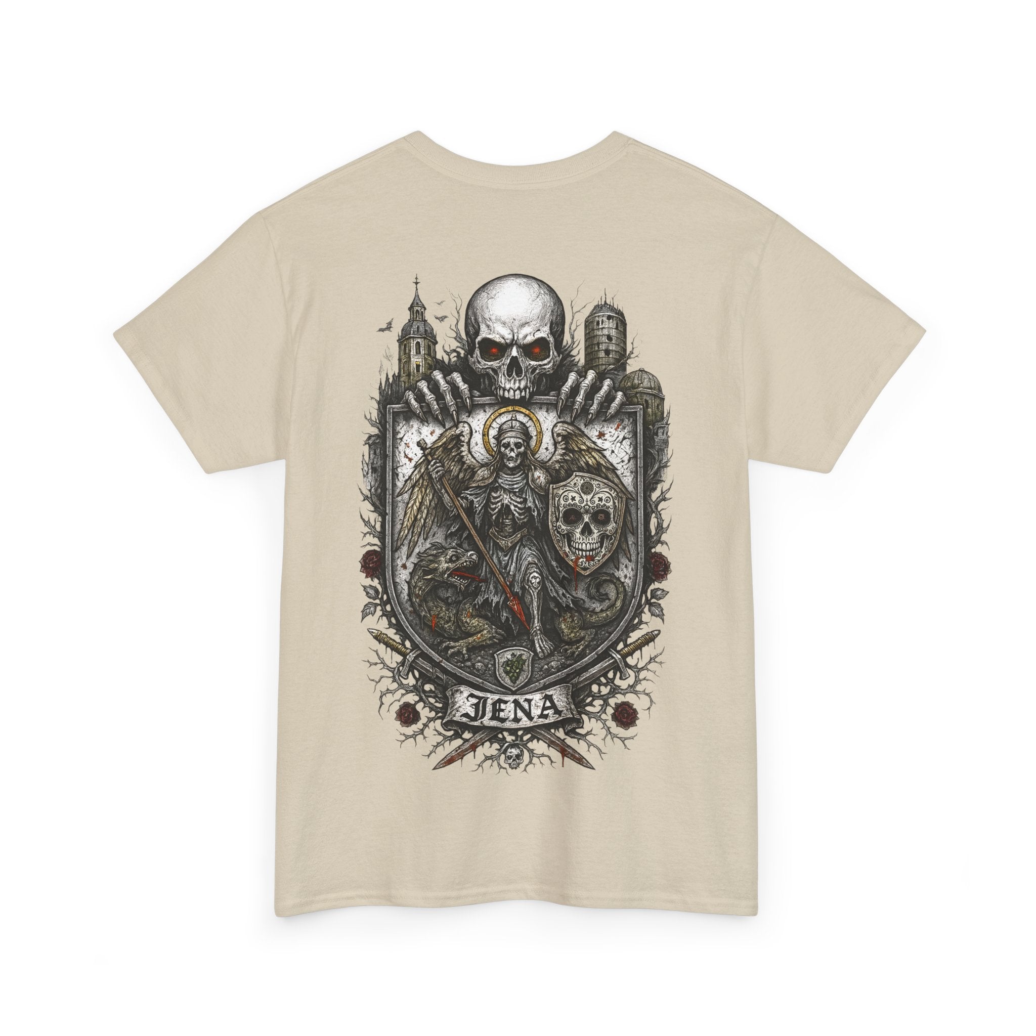 Jena: Front-/Backprint, Unisex T-Shirt **Grimwater-Edition**