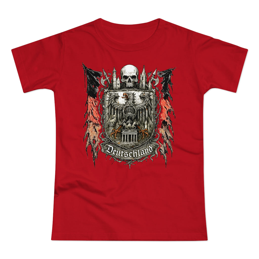 Deutschland: Frontprint, Womens' T-Shirt **Grimwater-Edition** (Germany)