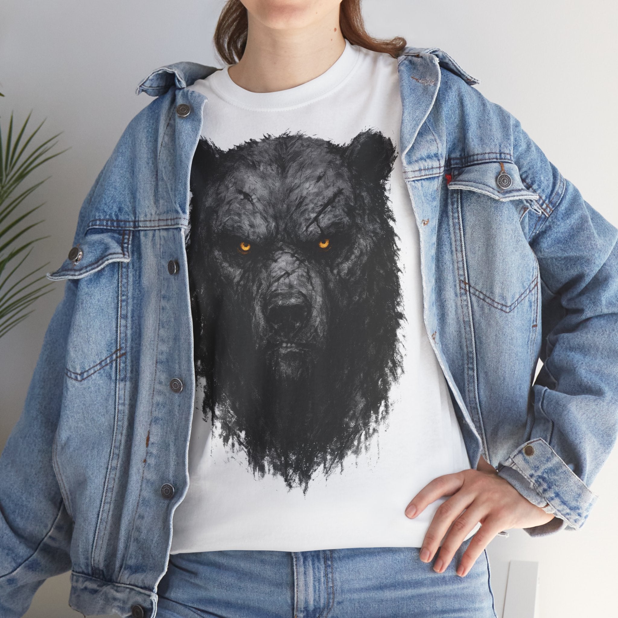 Bär: Frontprint, Unisex T-Shirt - Animal-Collection