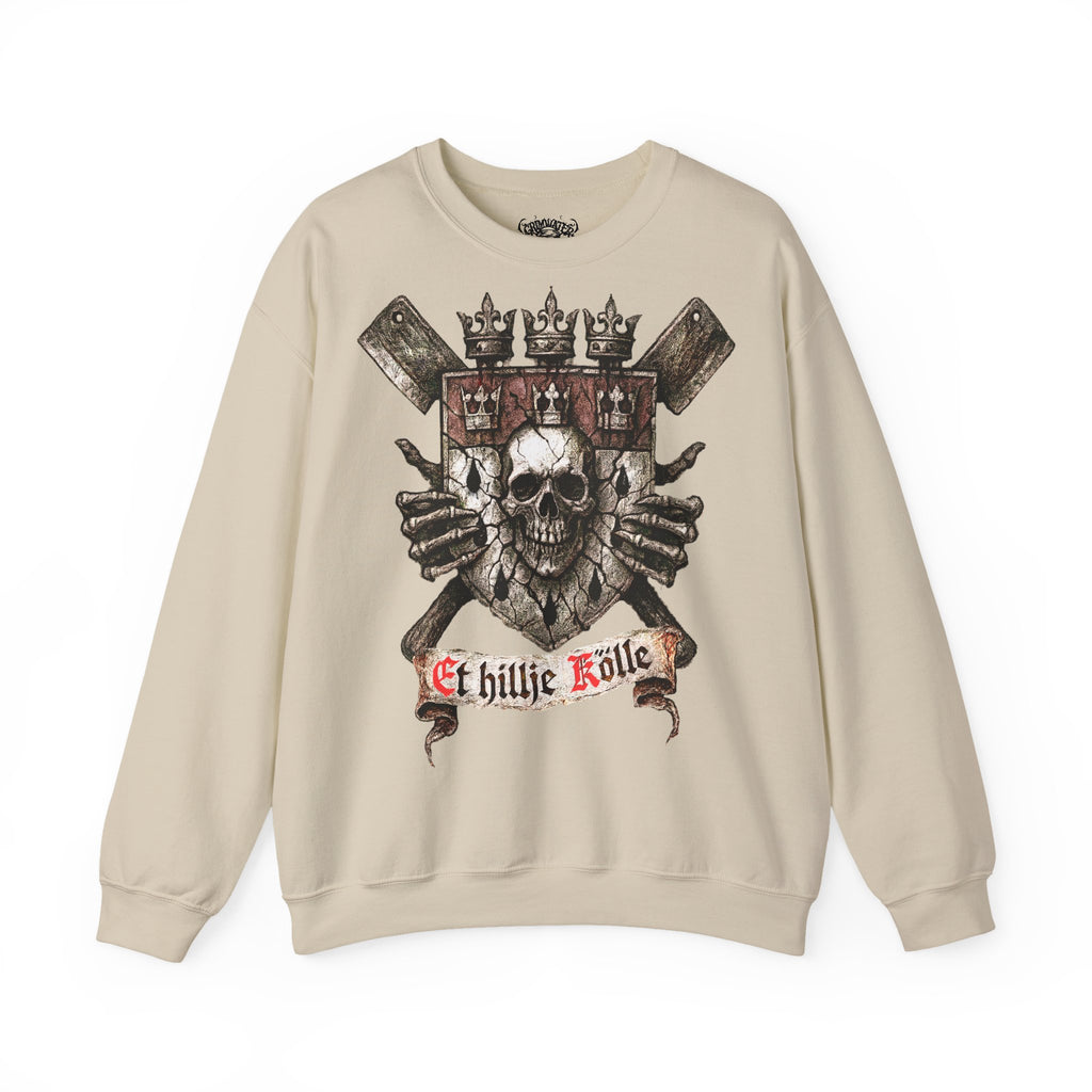 Köln - Et Hillje Kölle: Frontprint, Unisex Sweatshirt **Grimwater-Edition**