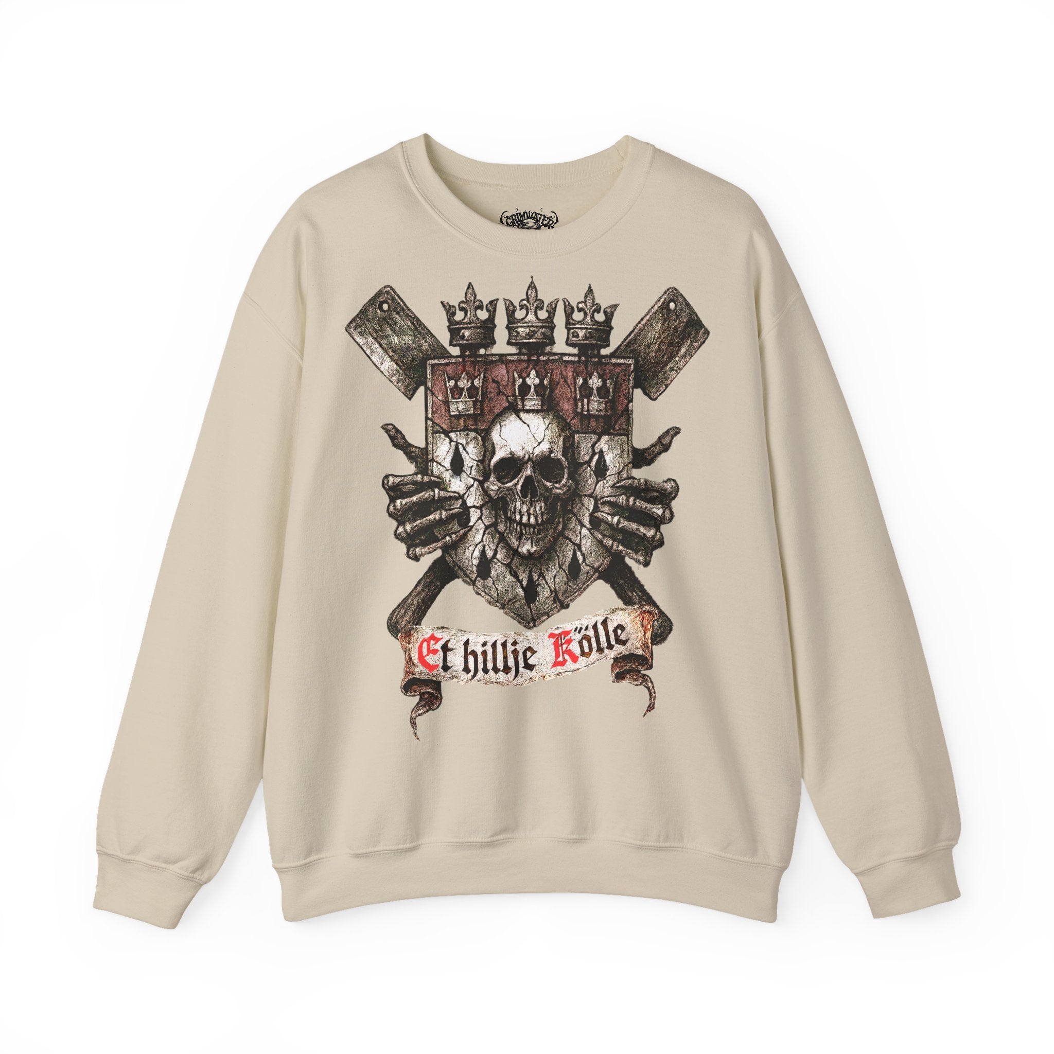 Köln - Et Hillje Kölle: Frontprint, Unisex Sweatshirt **Grimwater-Edition**