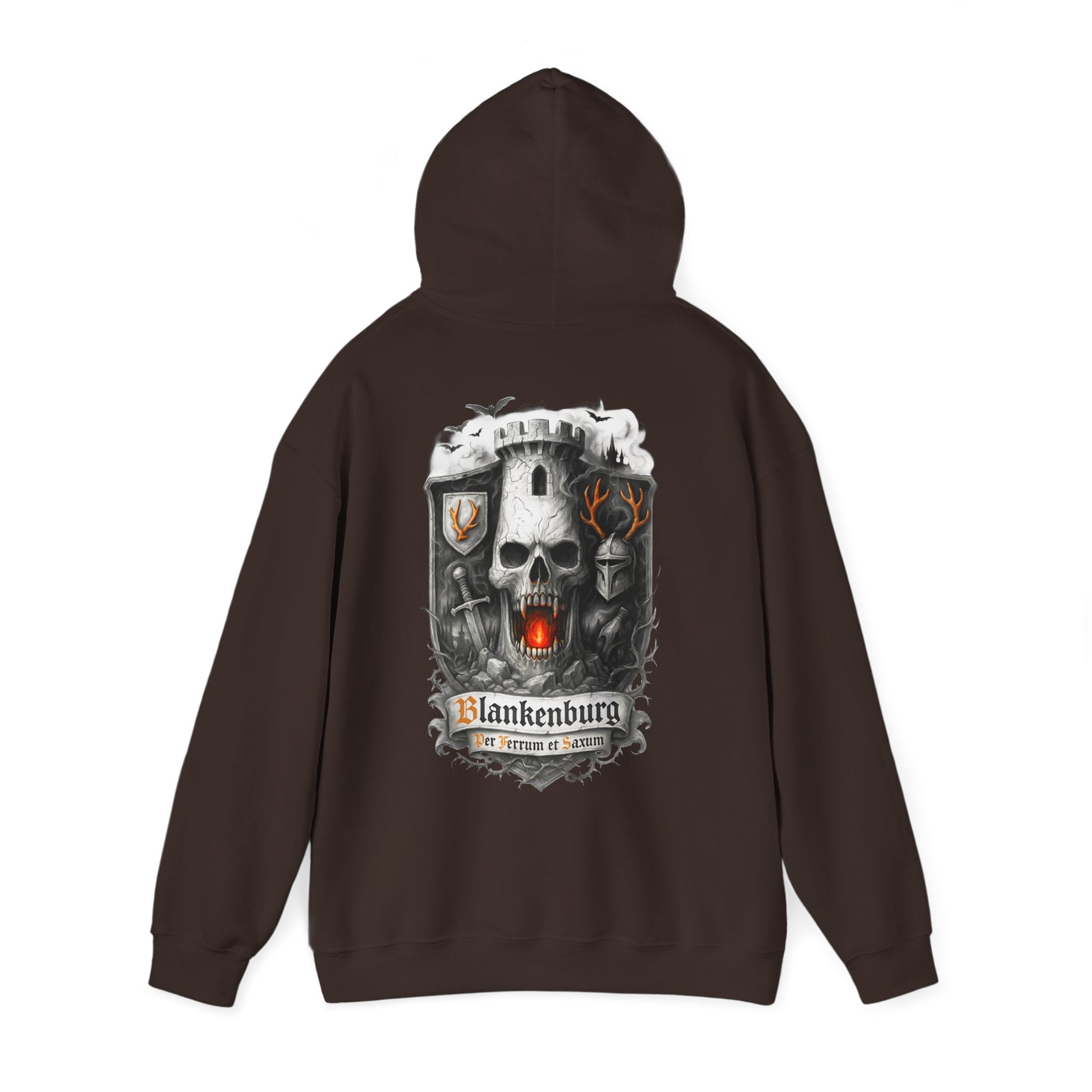 Blankenburg: Front-/Backprint Unisex Hoodie **Grimwater-Edition**