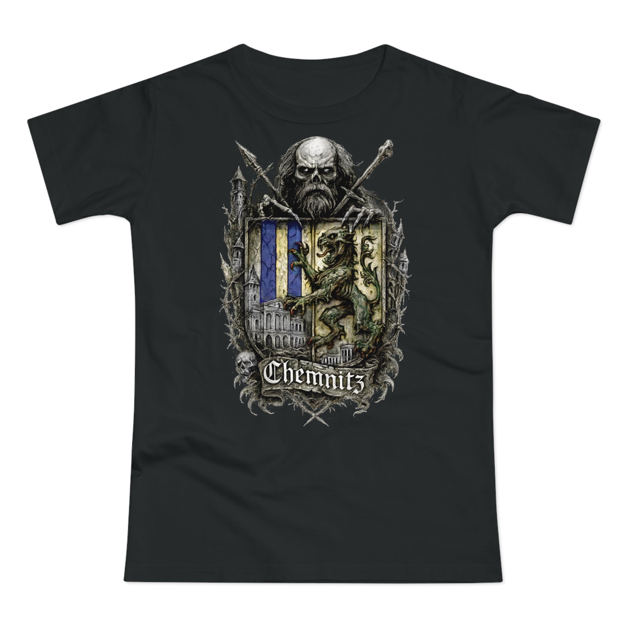 Chemnitz: Frontprint, Womens' T-Shirt **Grimwater-Edition**