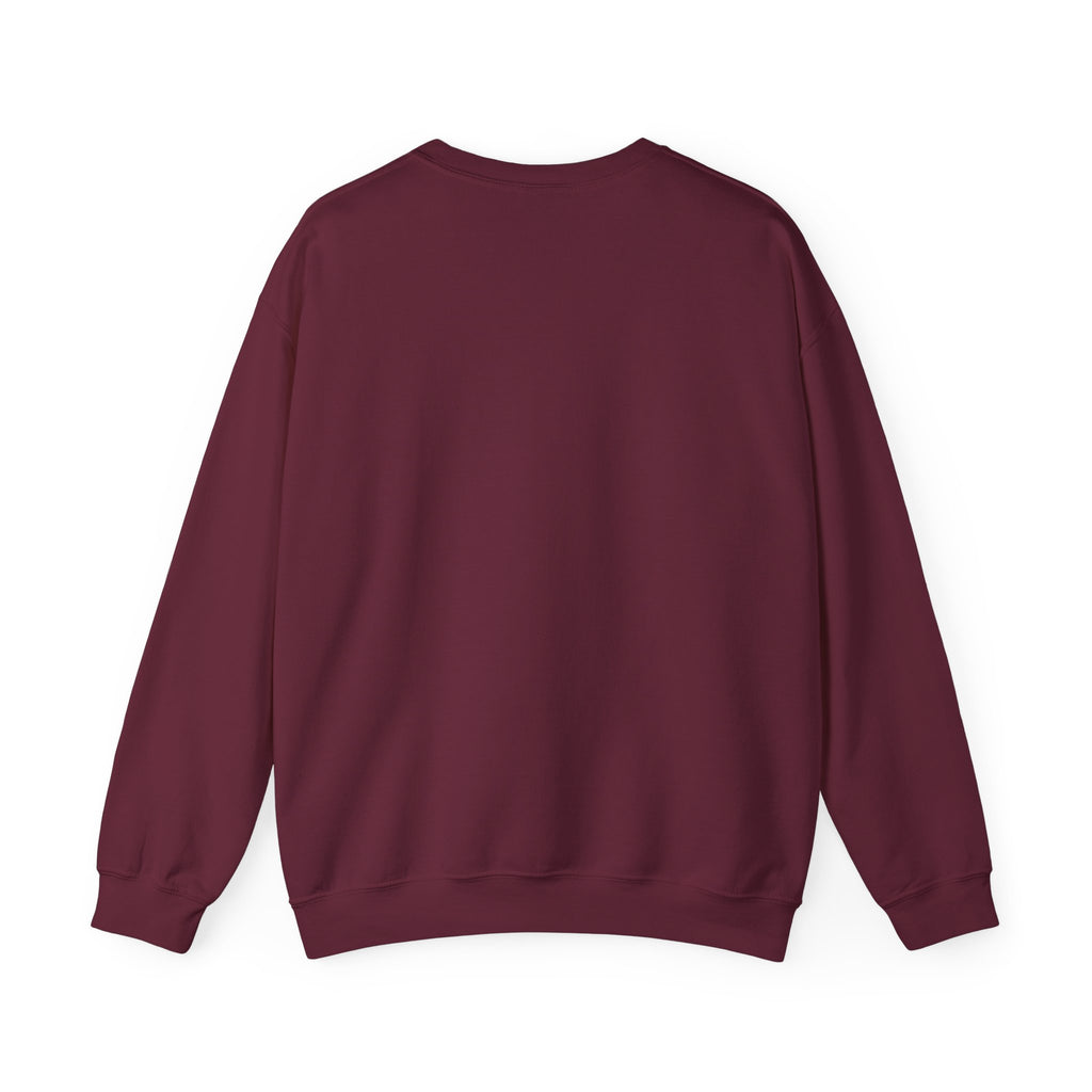 Parkour A: Frontprint, Unisex Sweatshirt - Urban Stunt Silhouette Crewneck