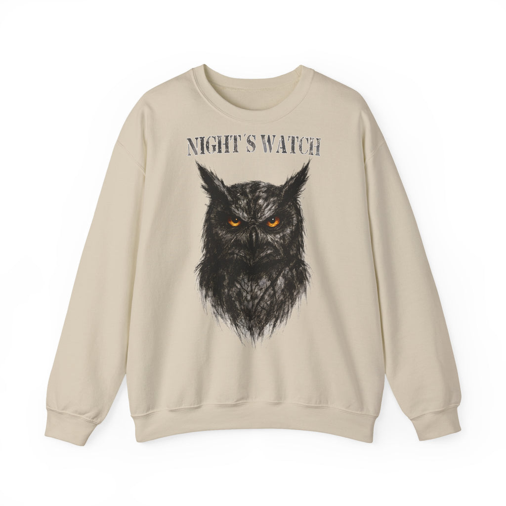 Uhu - Night's Watch: Animals-Collection, Frontprint, Unisex Sweatshirt