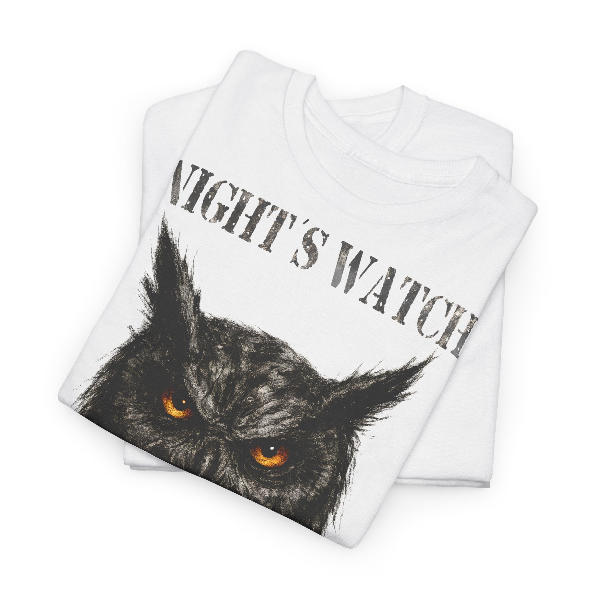 Uhu - Night's Watch: Frontprint, Unisex T-Shirt - Animal-Collection