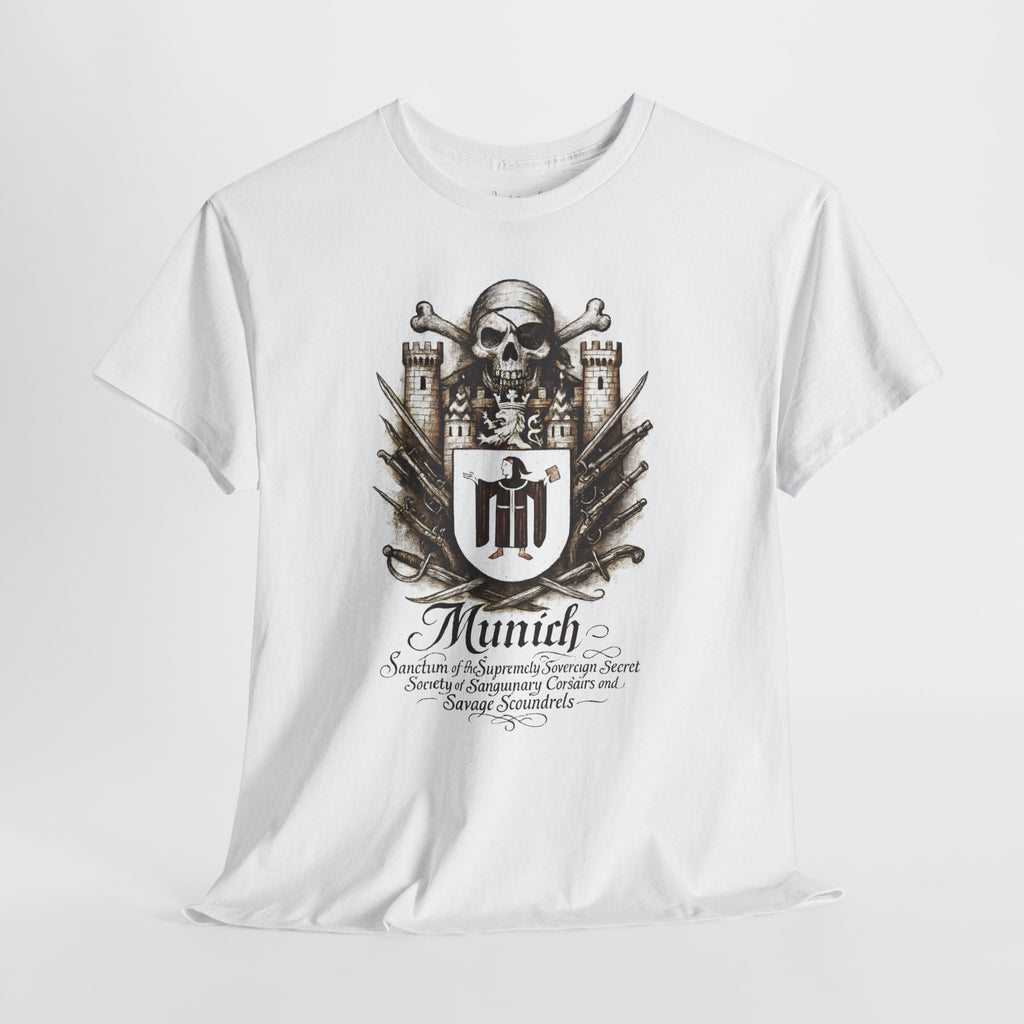 München: Frontprint, Unisex T-Shirt **Grimwater-Edition** (Munich)