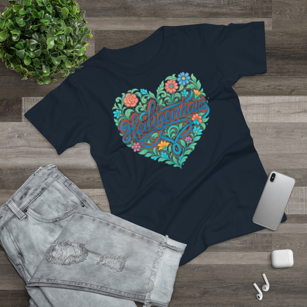 Heiligenhaus Floral, Frontprint, Women's T-Shirt