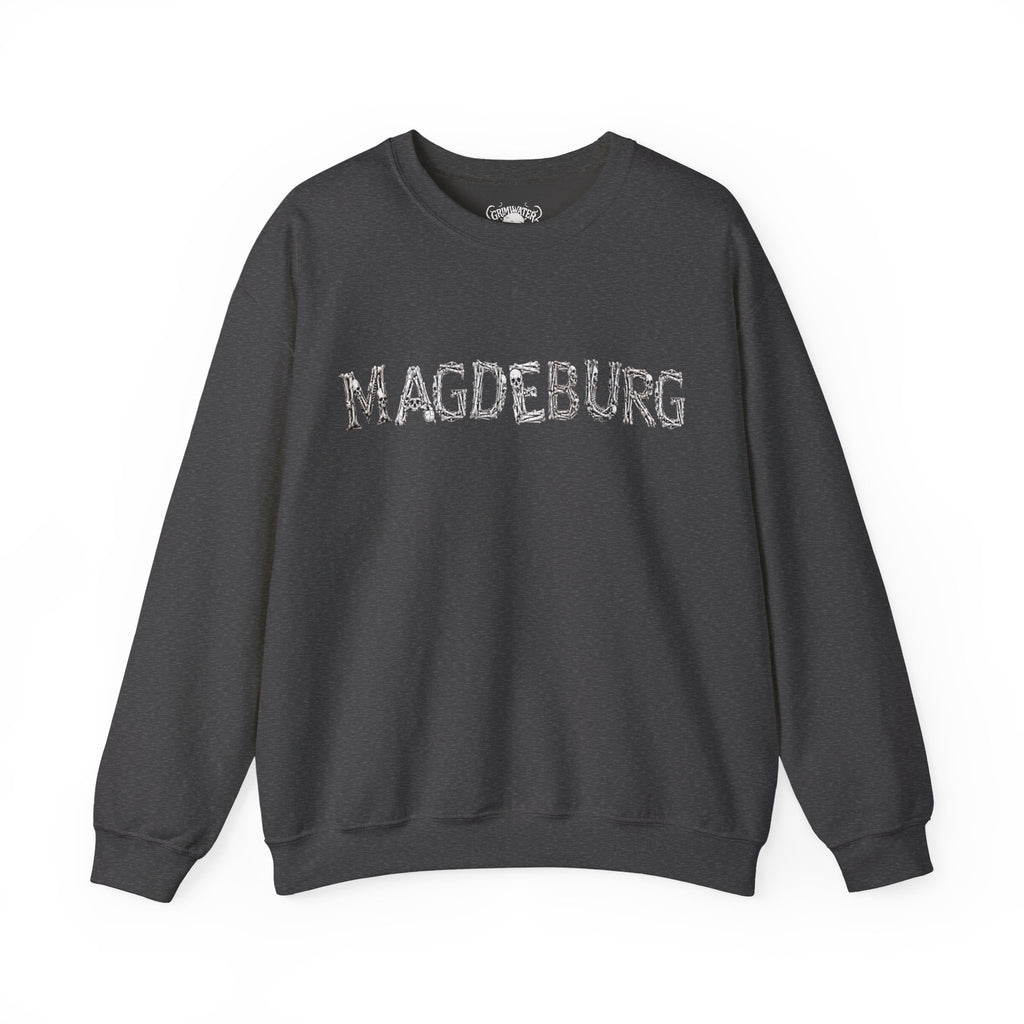 Magdeburg: Front-/Backprint, Unisex Sweatshirt **Grimwater-Edition**