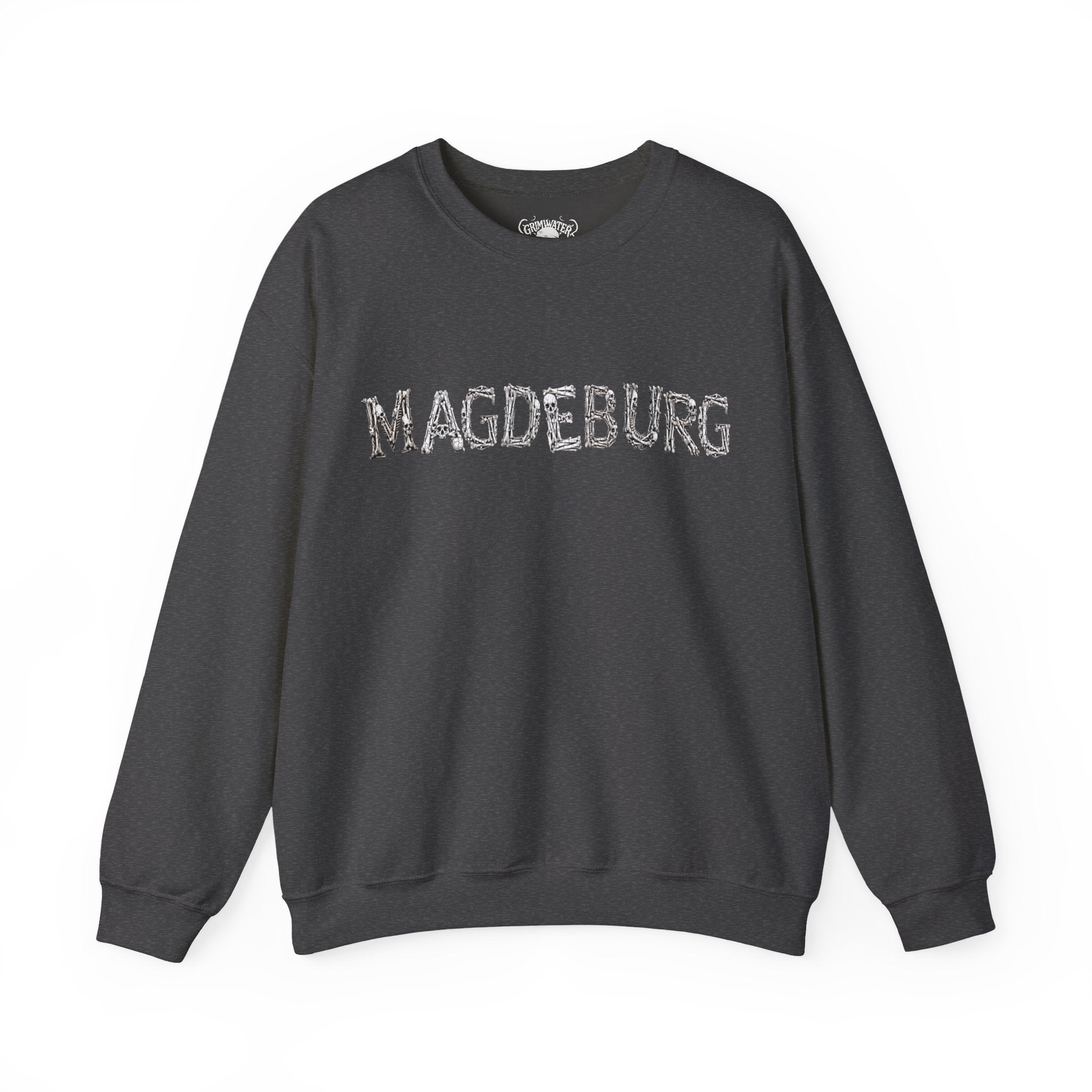 Magdeburg: Front-/Backprint, Unisex Sweatshirt **Grimwater-Edition**
