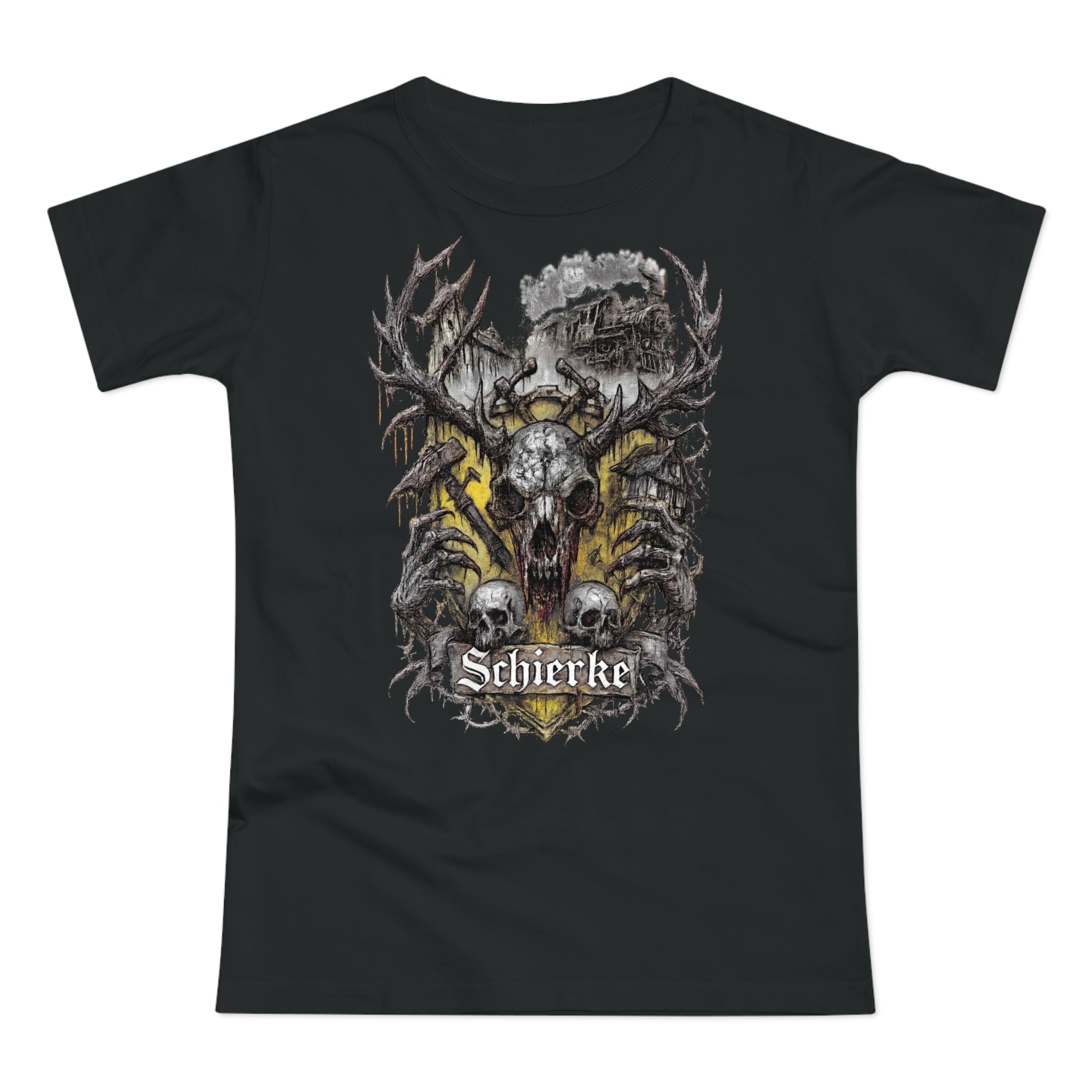 Schierke: Frontprint, Womens' T-Shirt **Grimwater-Edition**