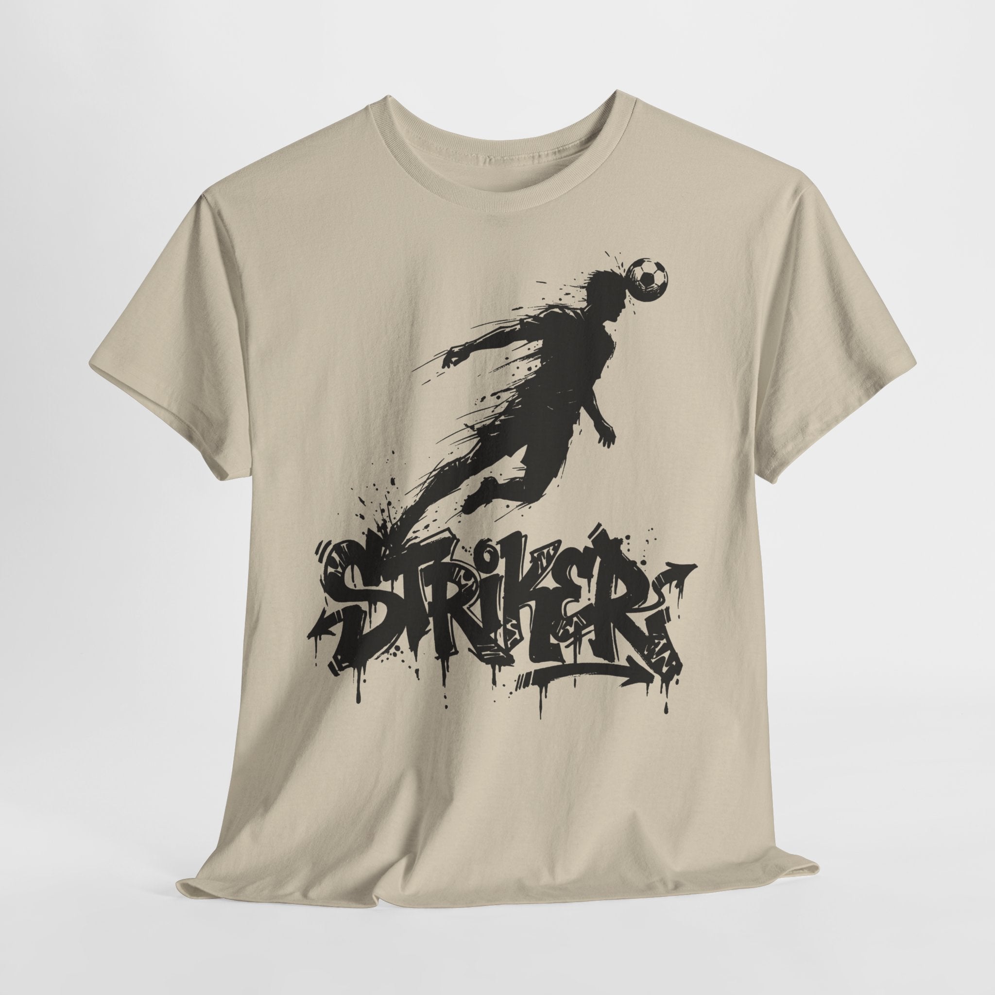 Soccer Striker 02: Frontprint, Unisex T-Shirt