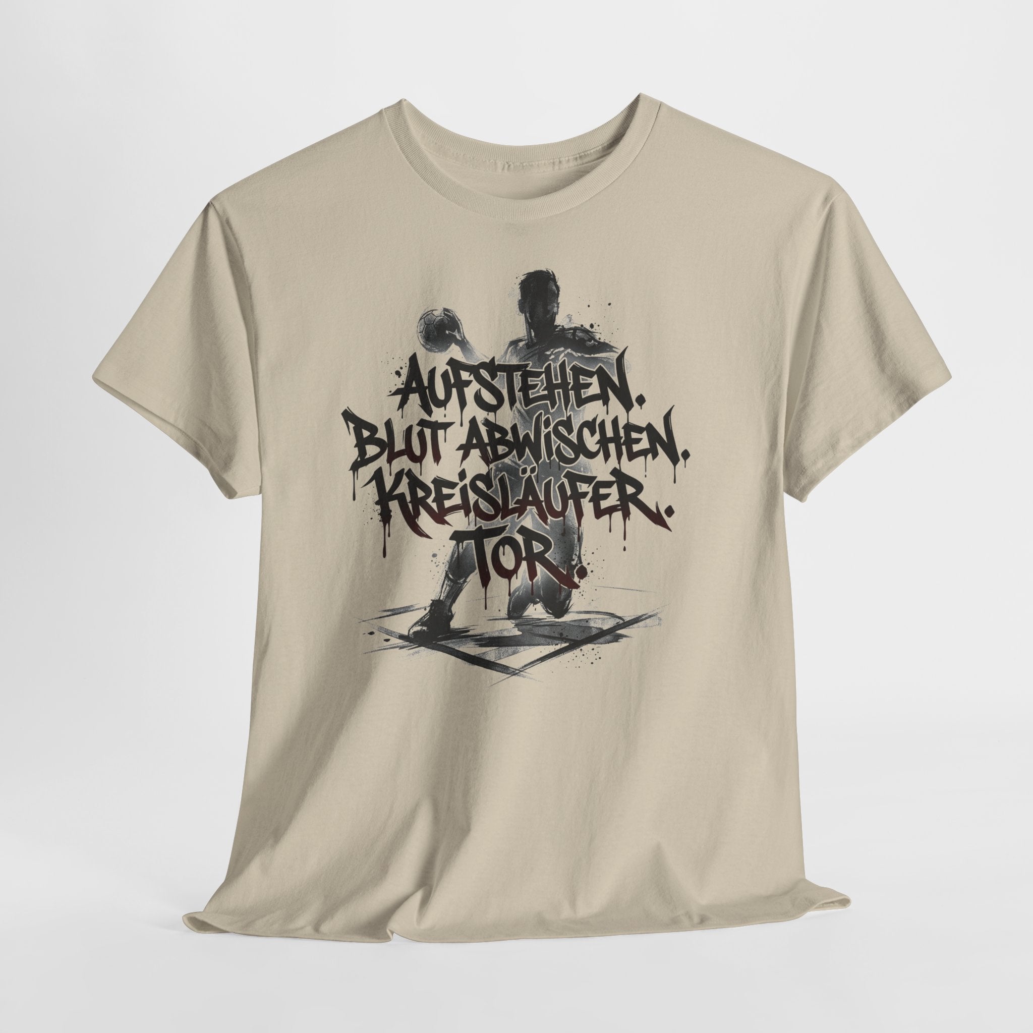 Handball - AUFSTEHEN I : Frontprint, Unisex T-Shirt