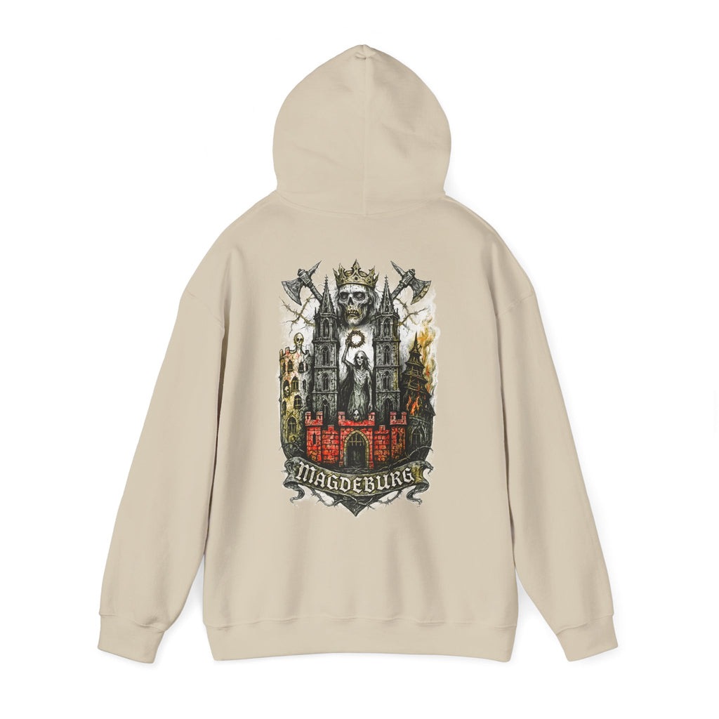 Magdeburg: Front-/Backprint, Unisex Hoodie **Grimwater-Edition**