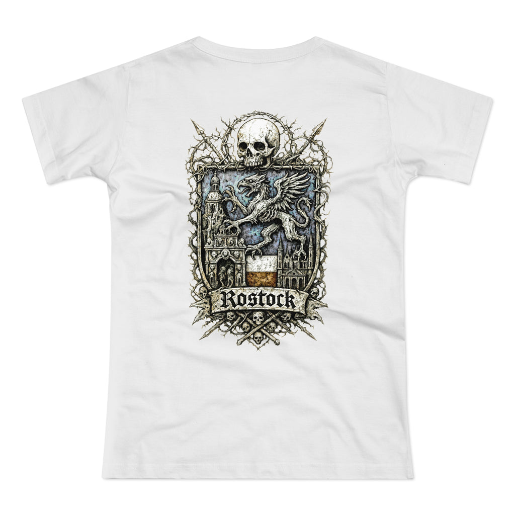 Rostock: Front-/Backprint, Womens' T-Shirt **Grimwater-Edition**