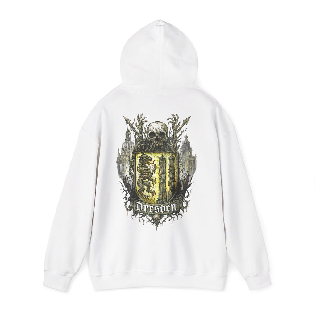 Dresden: Front-/Backprint, Unisex Hoodie **Grimwater-Edition**