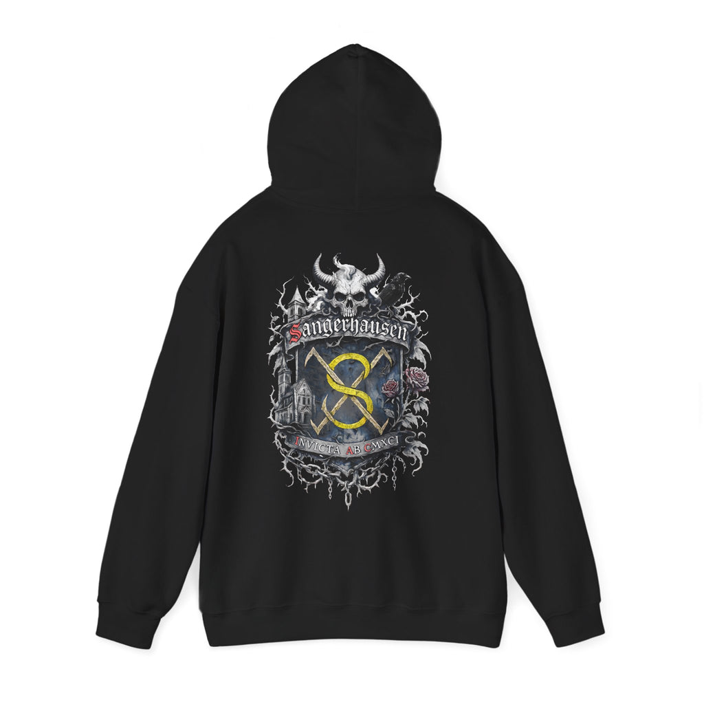 Sangershausen: Front-/Backprint Unisex Hoodie **Grimwater-Edition**
