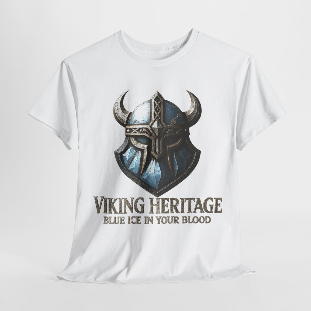 Viking Heritage Tee, Unisex Heavy Cotton T-Shirt, Perfect for Festivals, Heritage Celebrations, Gift for Viking Fans, Casual Wear