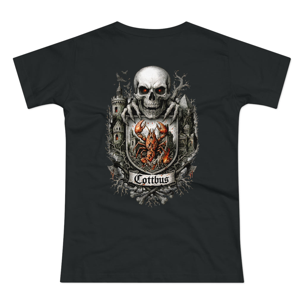 Cottbus: Front-/Backprint, Womens' T-Shirt **Grimwater-Edition**