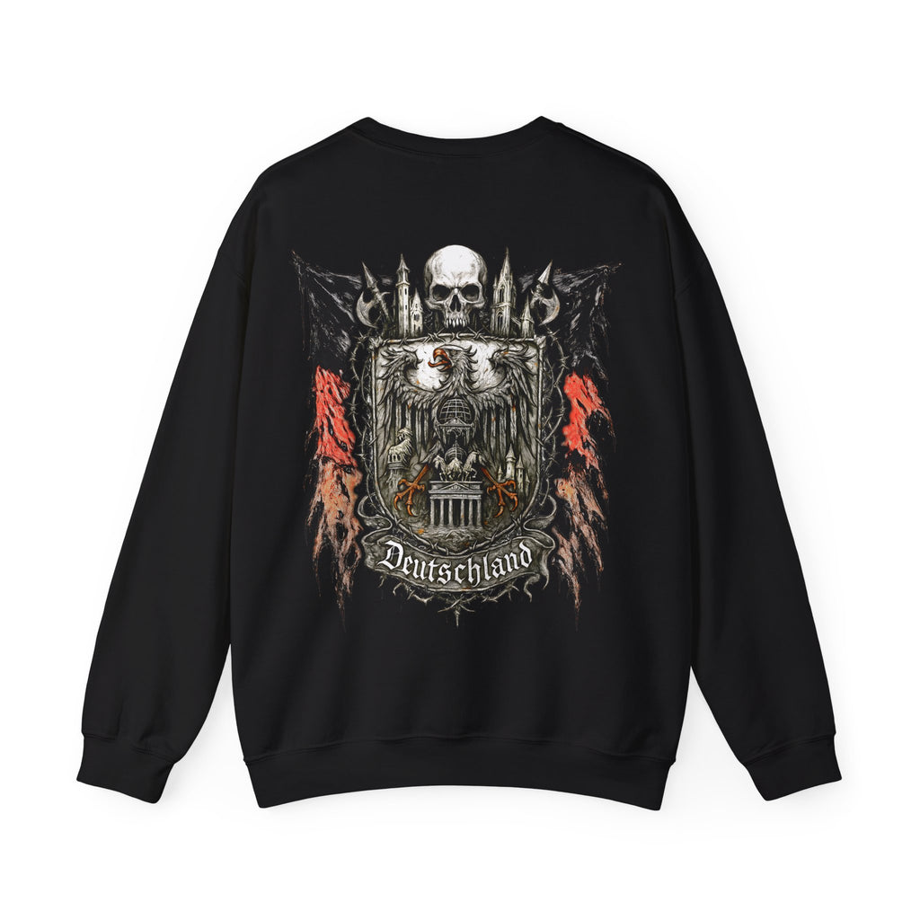 Deutschland: Front-/Backprint, Unisex Sweatshirt **Grimwater-Edition** (Germany)