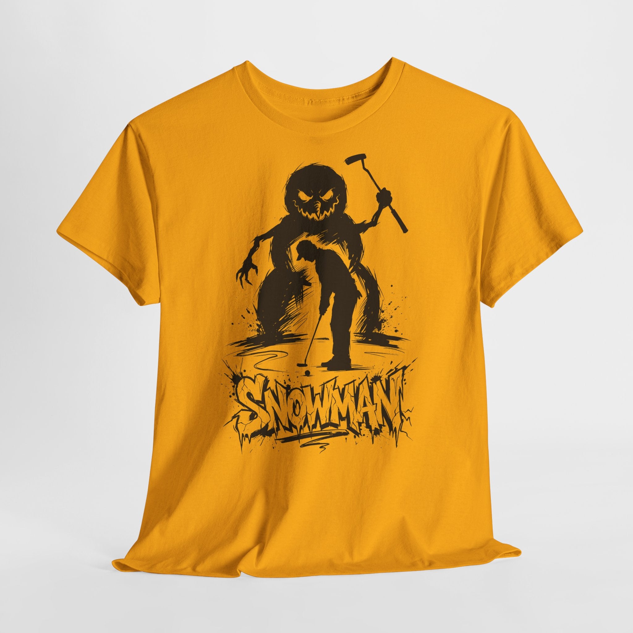 Golf - Snowman No. 8 : Frontprint, Unisex T-Shirt