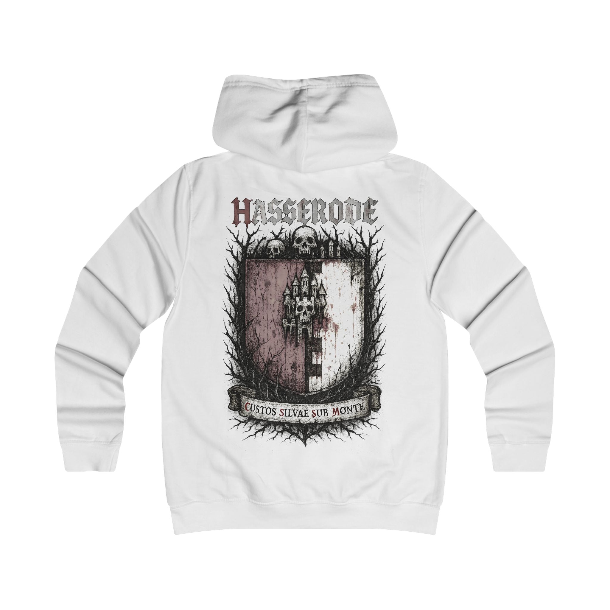 Hassrode: Front-/Backprint Womens' Hoodie **Grimwater-Edition**