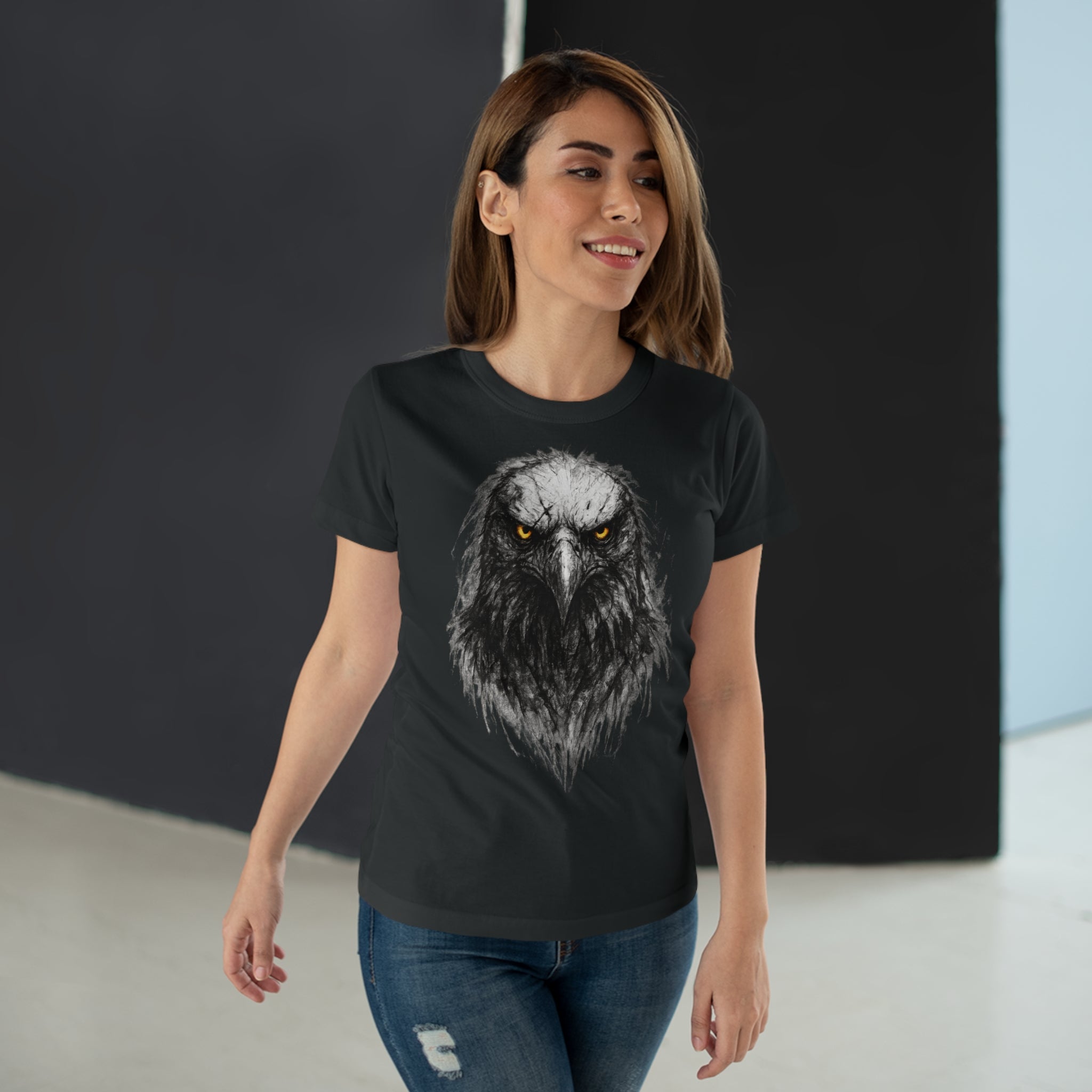 Adler: Frontprint, Women's T-Shirt - Animal-Collection
