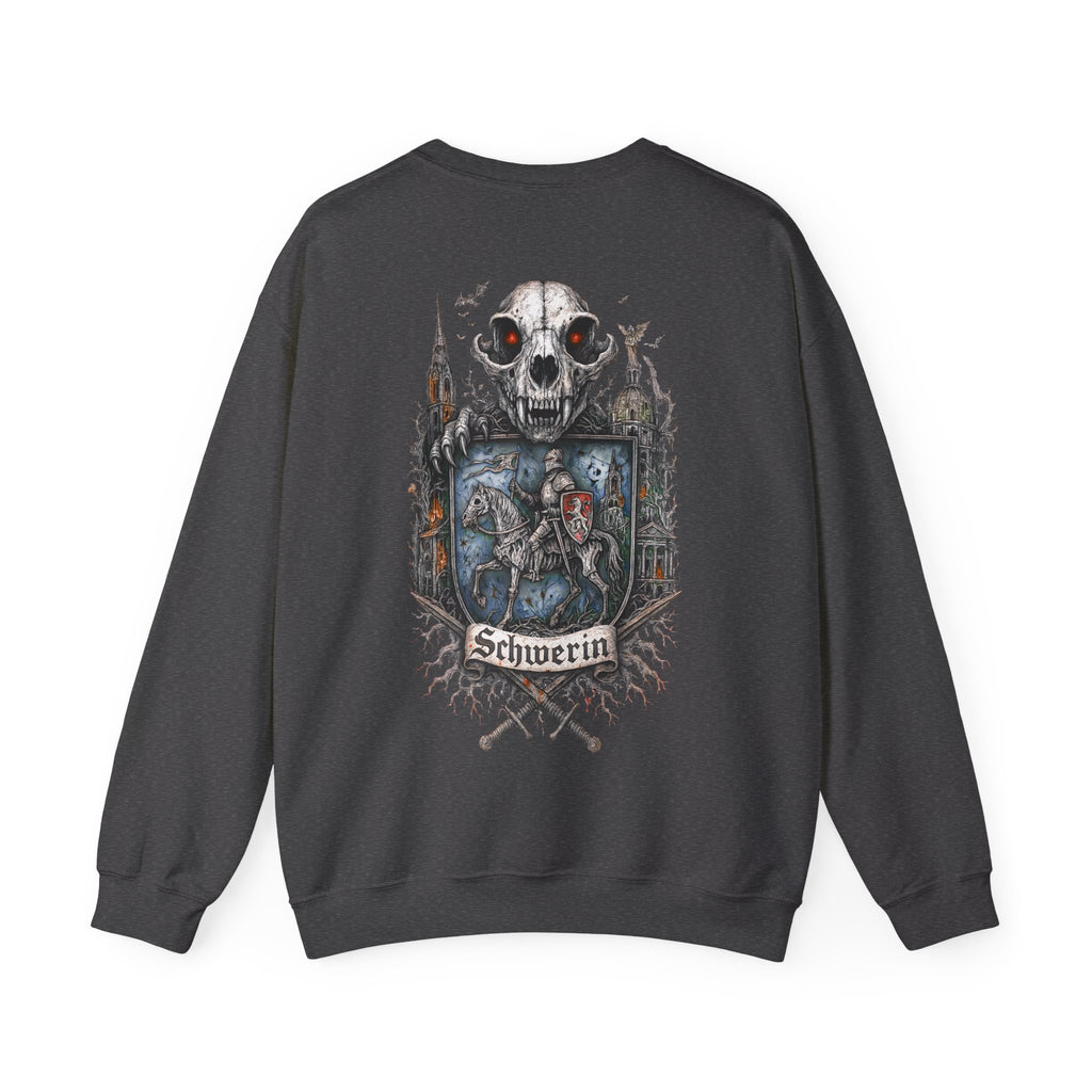 Schwerin: Front-/Backprint, Unisex Sweatshirt **Grimwater-Edition**