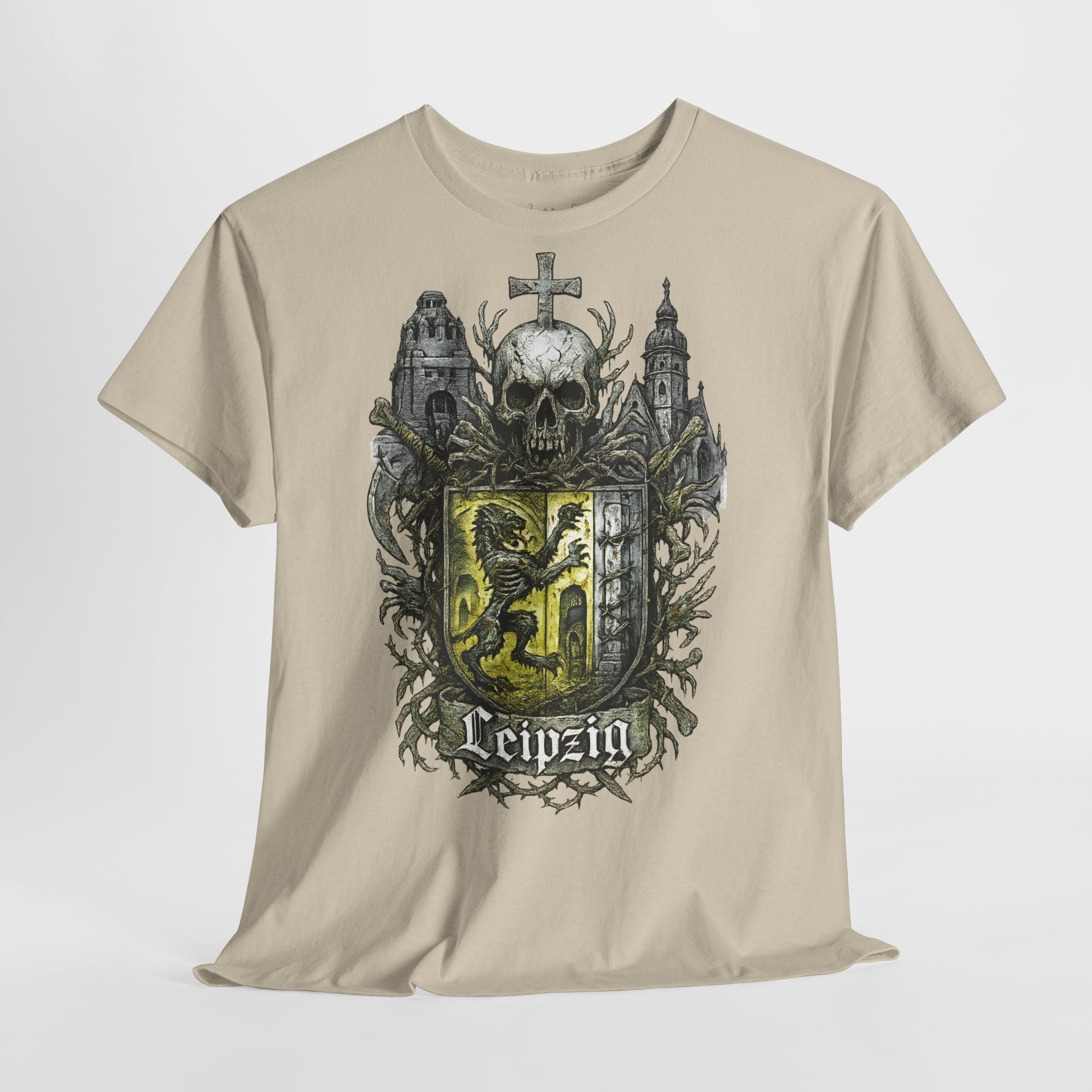Leipzig: Frontprint, Unisex T-Shirt **Grimwater-Edition**