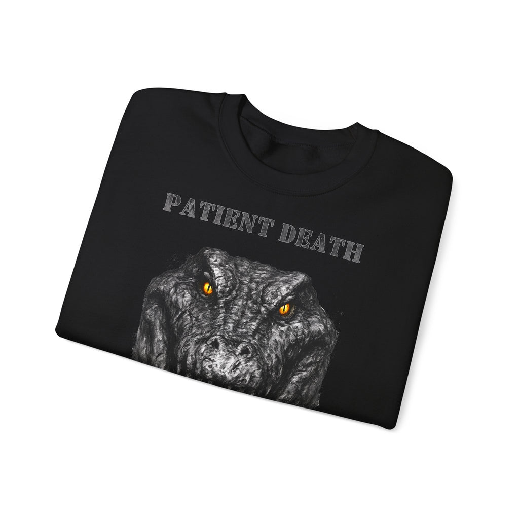 Alligator - Patient Death: Animals-Collection, Frontprint, Unisex Sweatshirt