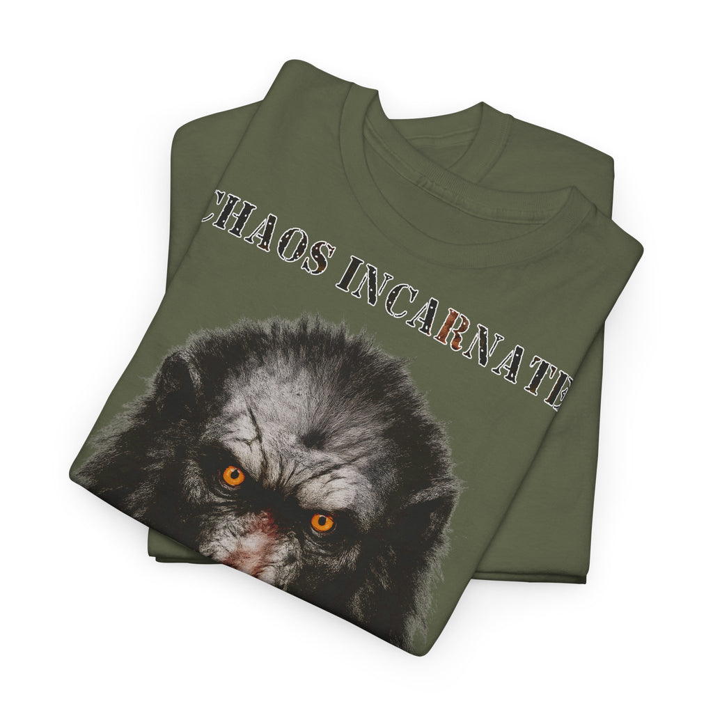 Pavian - Chaos Incarnate: Frontprint, Unisex T-Shirt - Animal-Collection