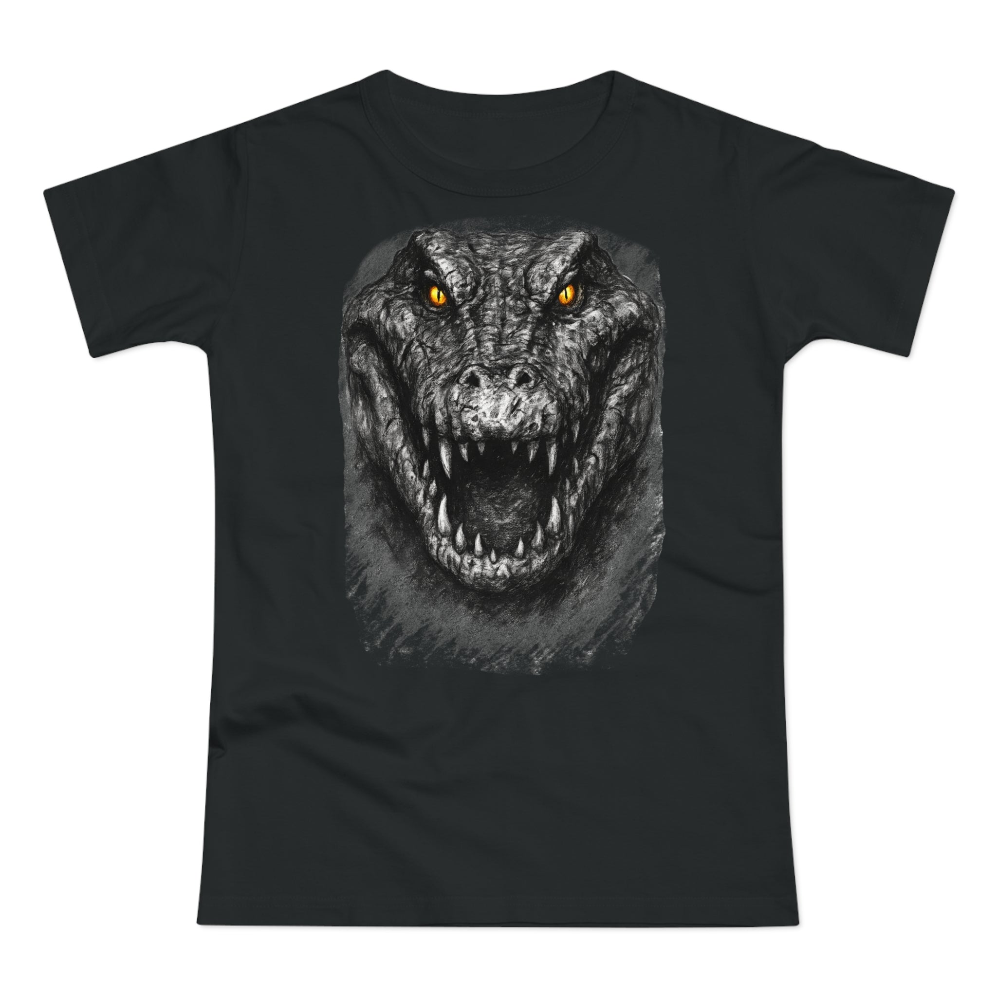 Alligator: Frontprint, Women's T-Shirt - Animal-Collection
