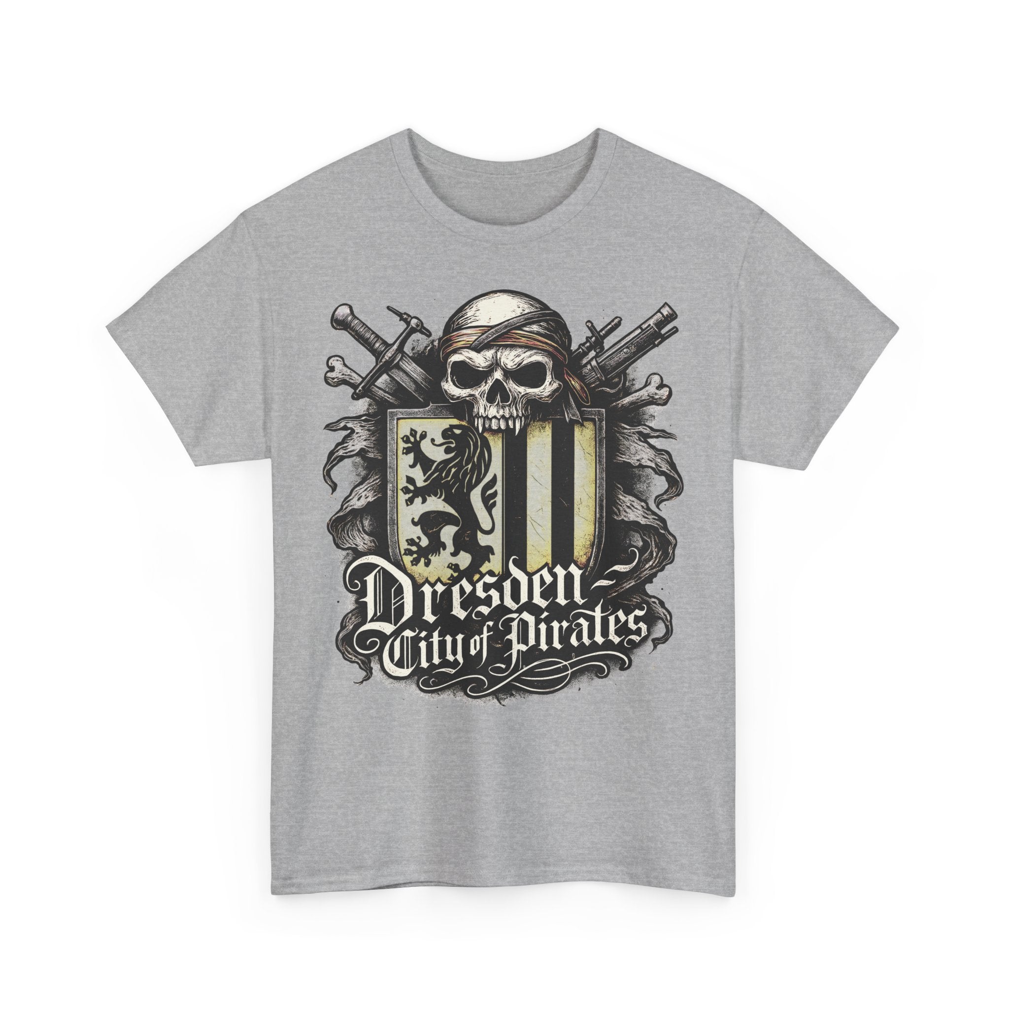 Dresden: Frontprint, Unisex T-Shirt **Grimwater-Edition**