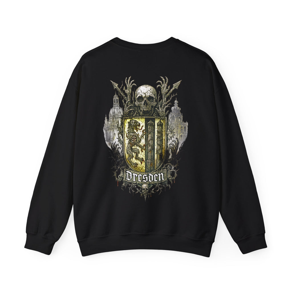 Dresden: Front-/Backprint, Unisex Sweatshirt **Grimwater-Edition**