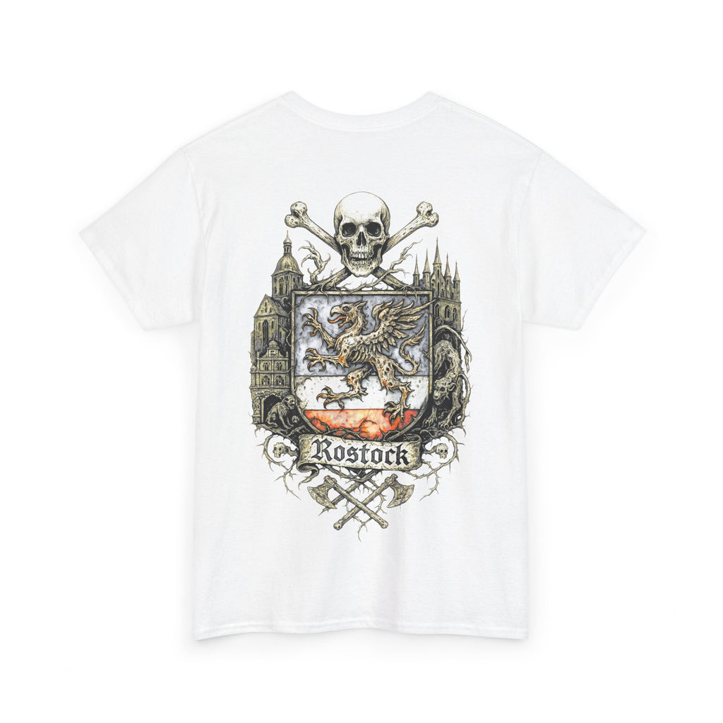 Rostock: Front-/Backprint, Unisex T-Shirt **Grimwater-Edition**