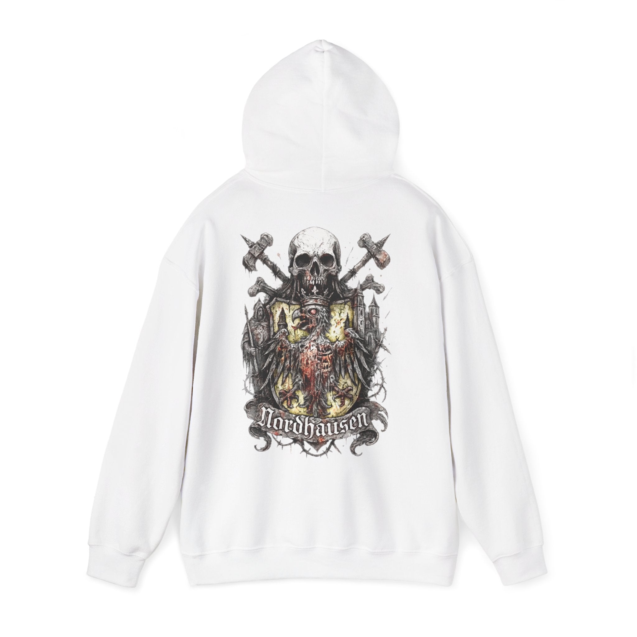 Nordhausen: Front-/Backprint Unisex Hoodie **Grimwater-Edition**