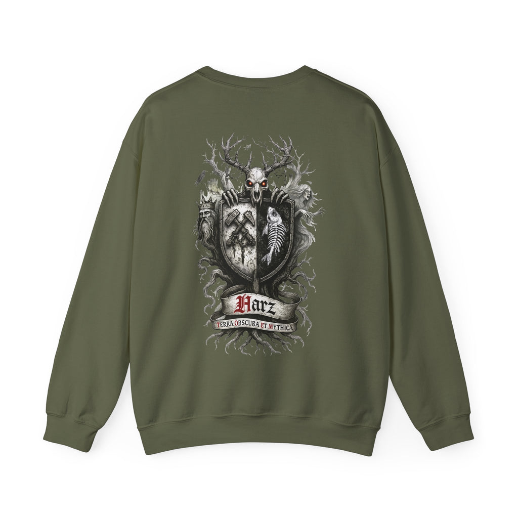 Harz: Front-/Backprint, Unisex Sweatshirt **Grimwater-Edition** Gesamtharz