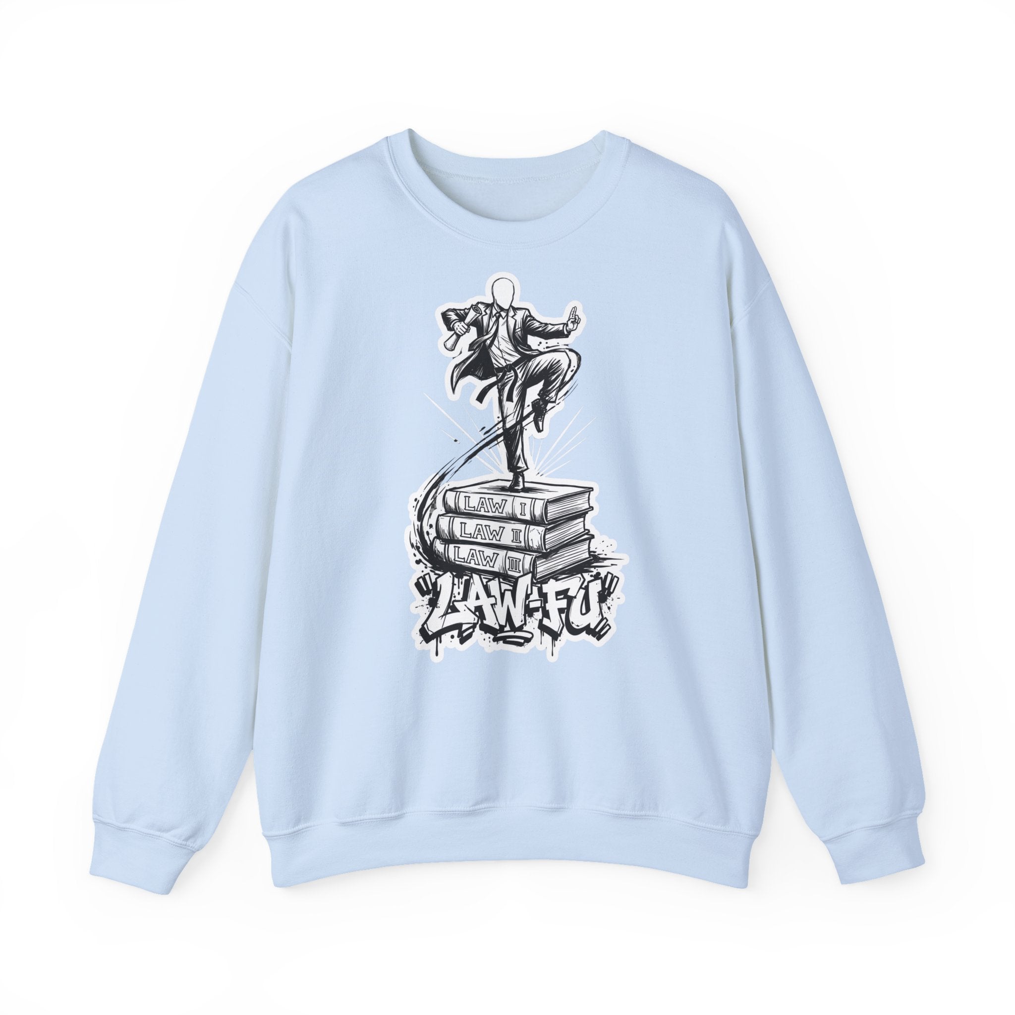 Law-Fu-Lawyer 03: Frontprint, Unisex Sweatshirt