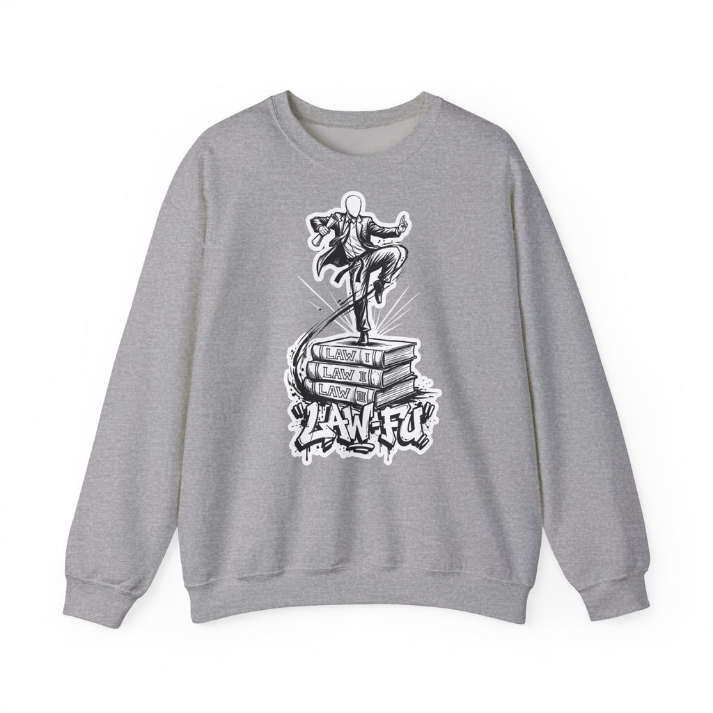 Law-Fu-Lawyer 03: Frontprint, Unisex Sweatshirt