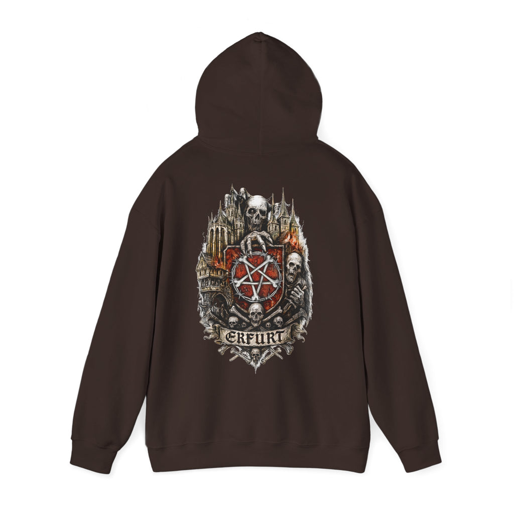 Erfurt: Front-/Backprint, Unisex Hoodie **Grimwater-Edition**