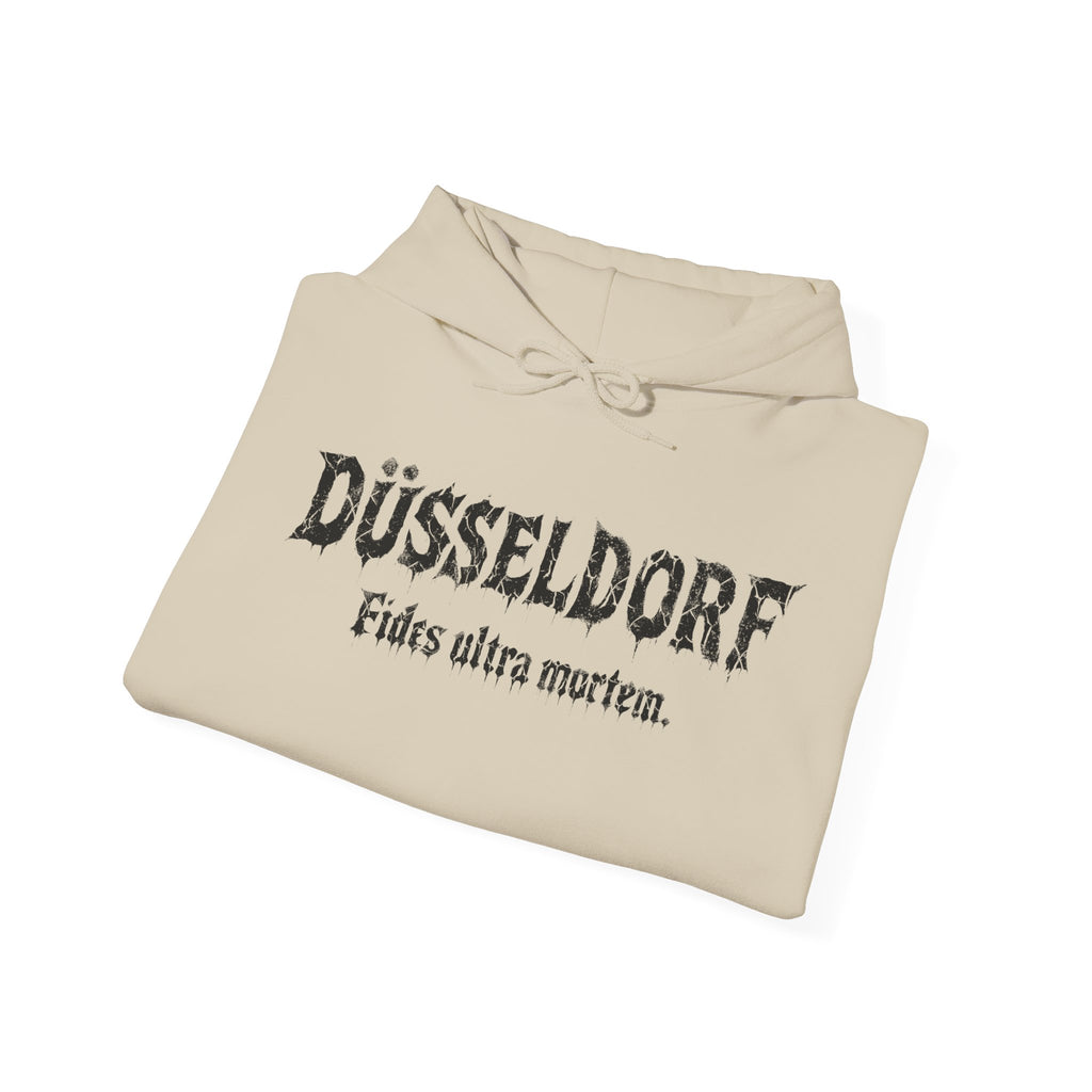 Düsseldorf Front-/Backprint - Fides ultra mortem!  Leo, Anchor, Fides: Grimwater-Edition - Hoodie